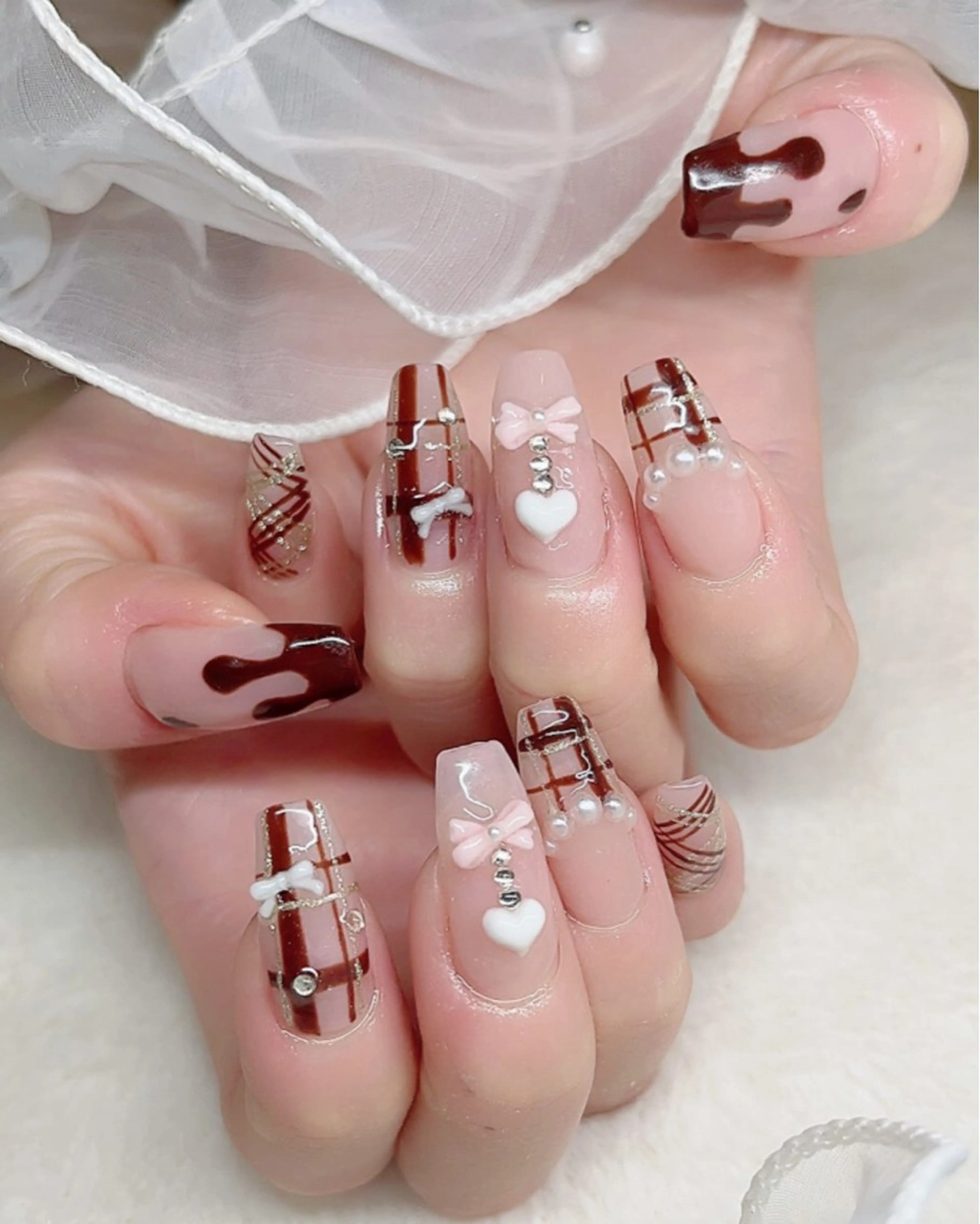 ネイル ハンドネイル AYU💅ワンホン& 推し活ネイル💕のネイルデザイン
