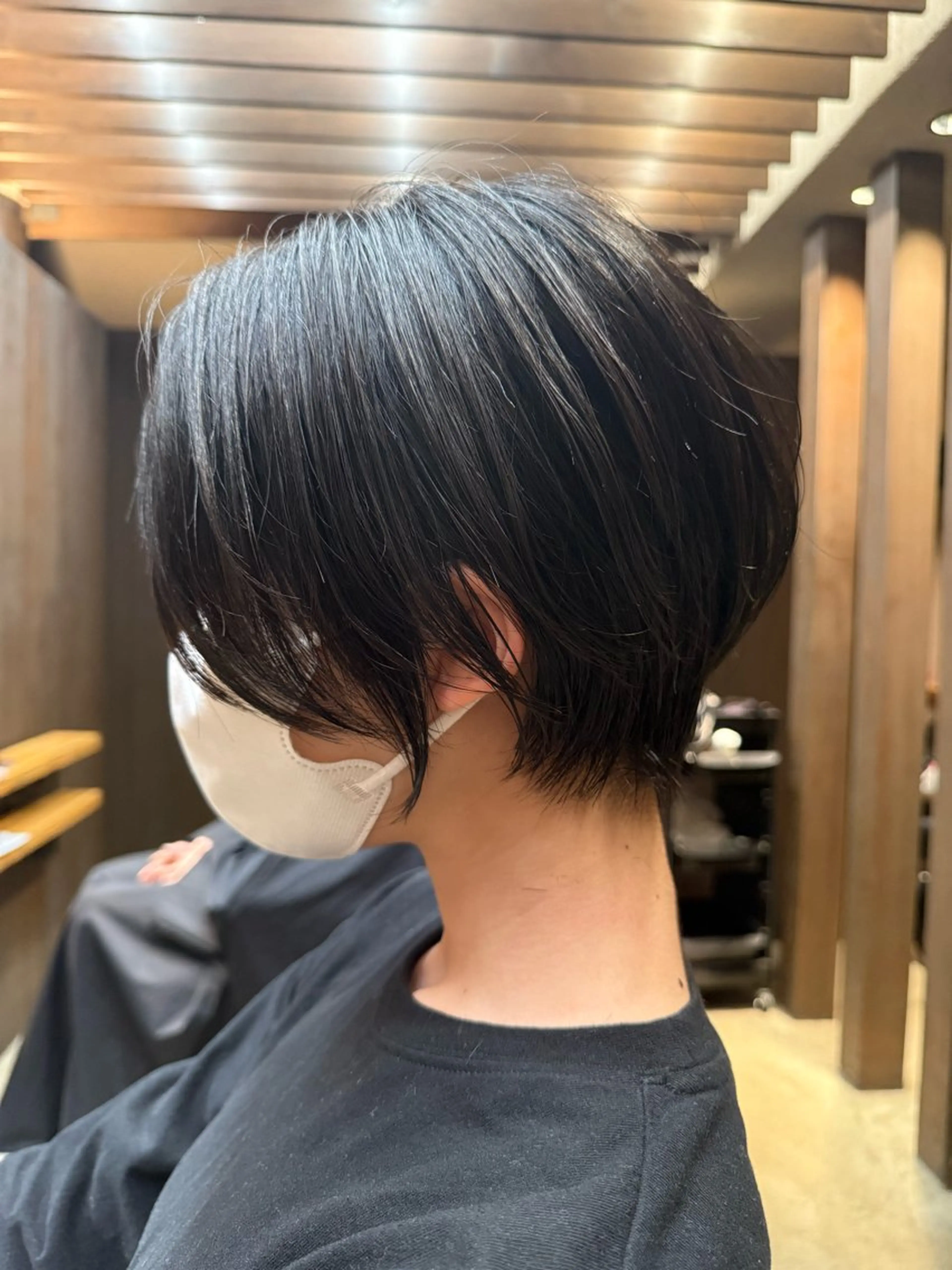 ショート ショートヘア カット ヘアカラー トリートメント 似合わせ松本 容政のヘアスタイル