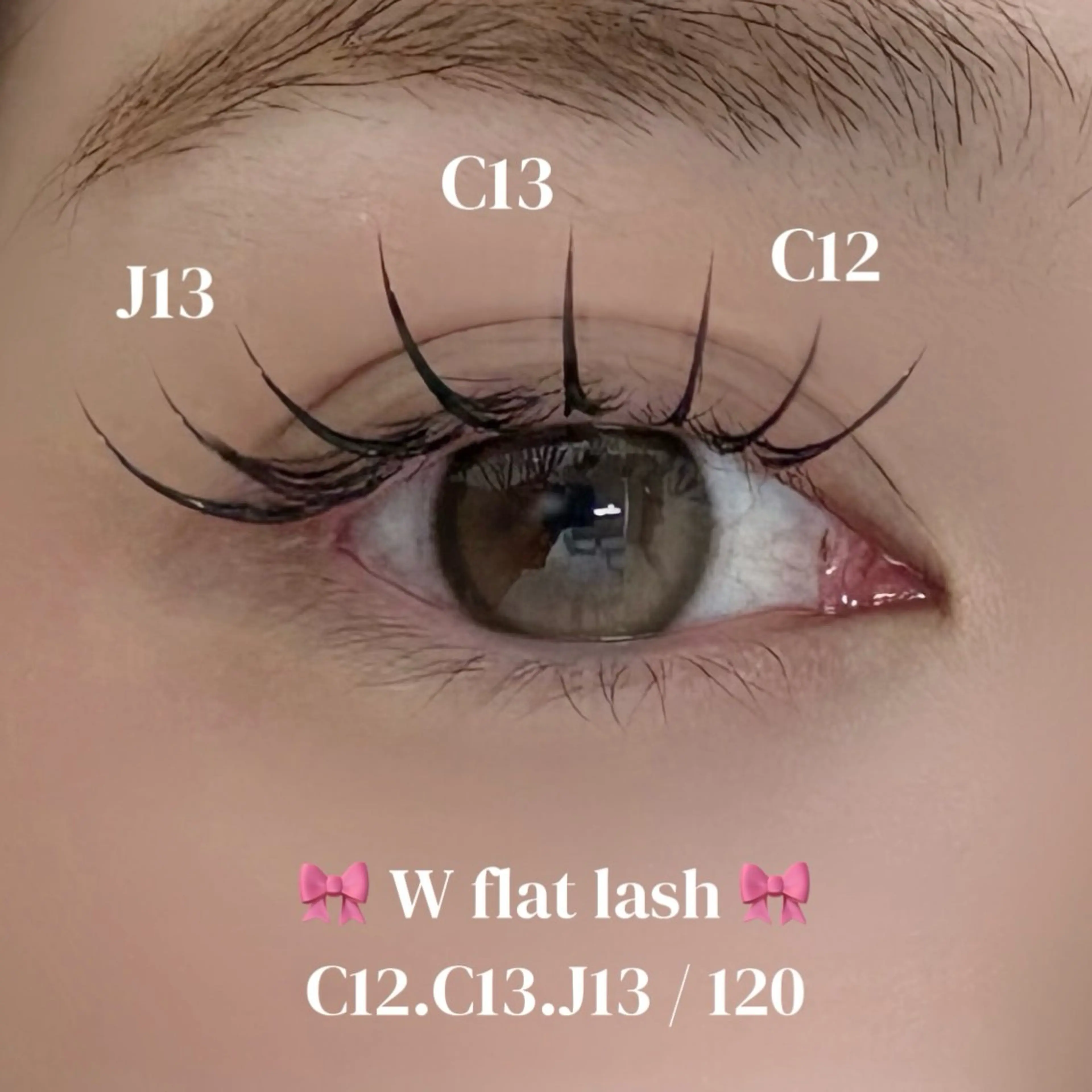 マツエク・マツパ フラットラッシュ マツエク alushe 平井店 Mayuのマツエク・マツパデザイン