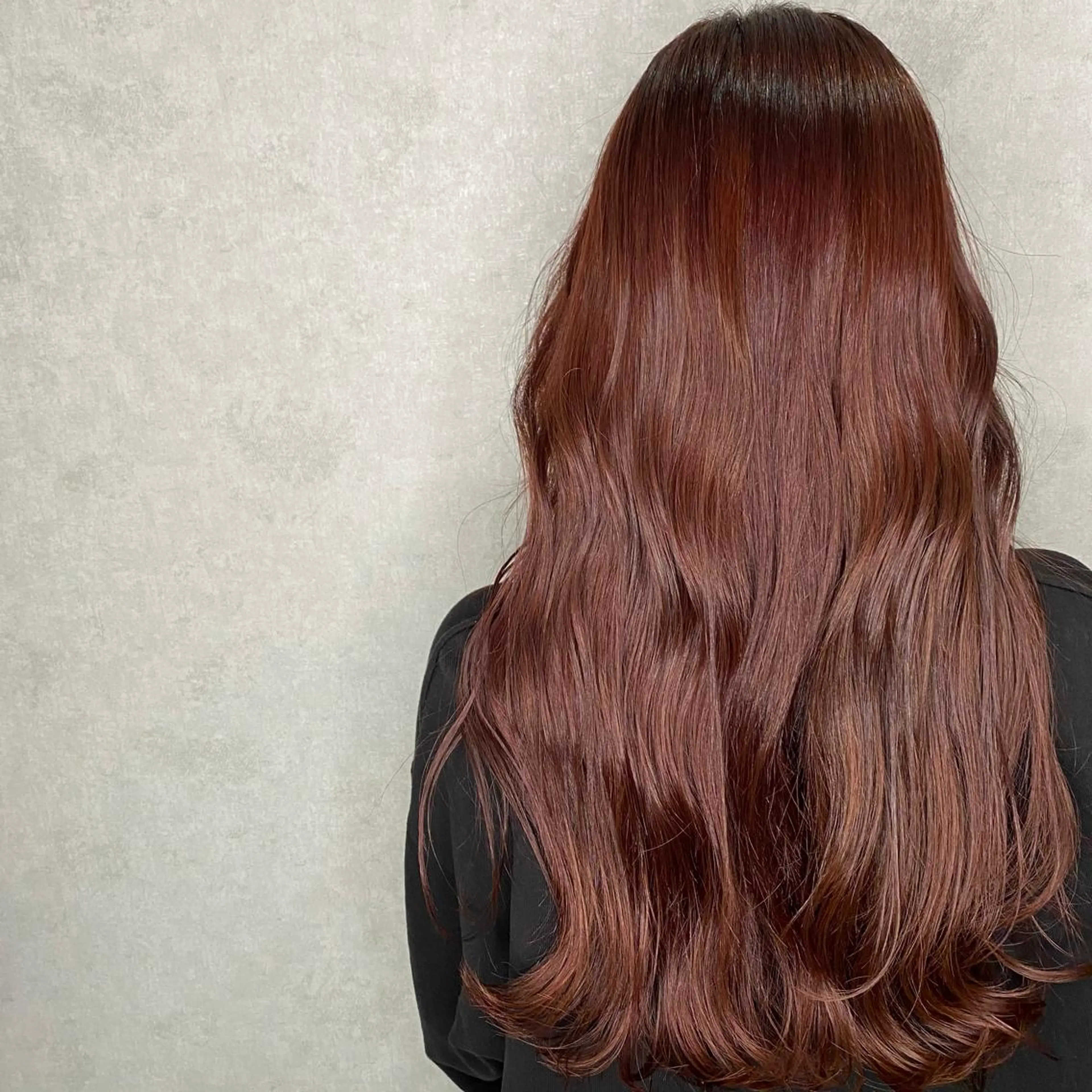 ロング 福岡縮毛矯正✨️ ストレート 向井和輝のヘアスタイル