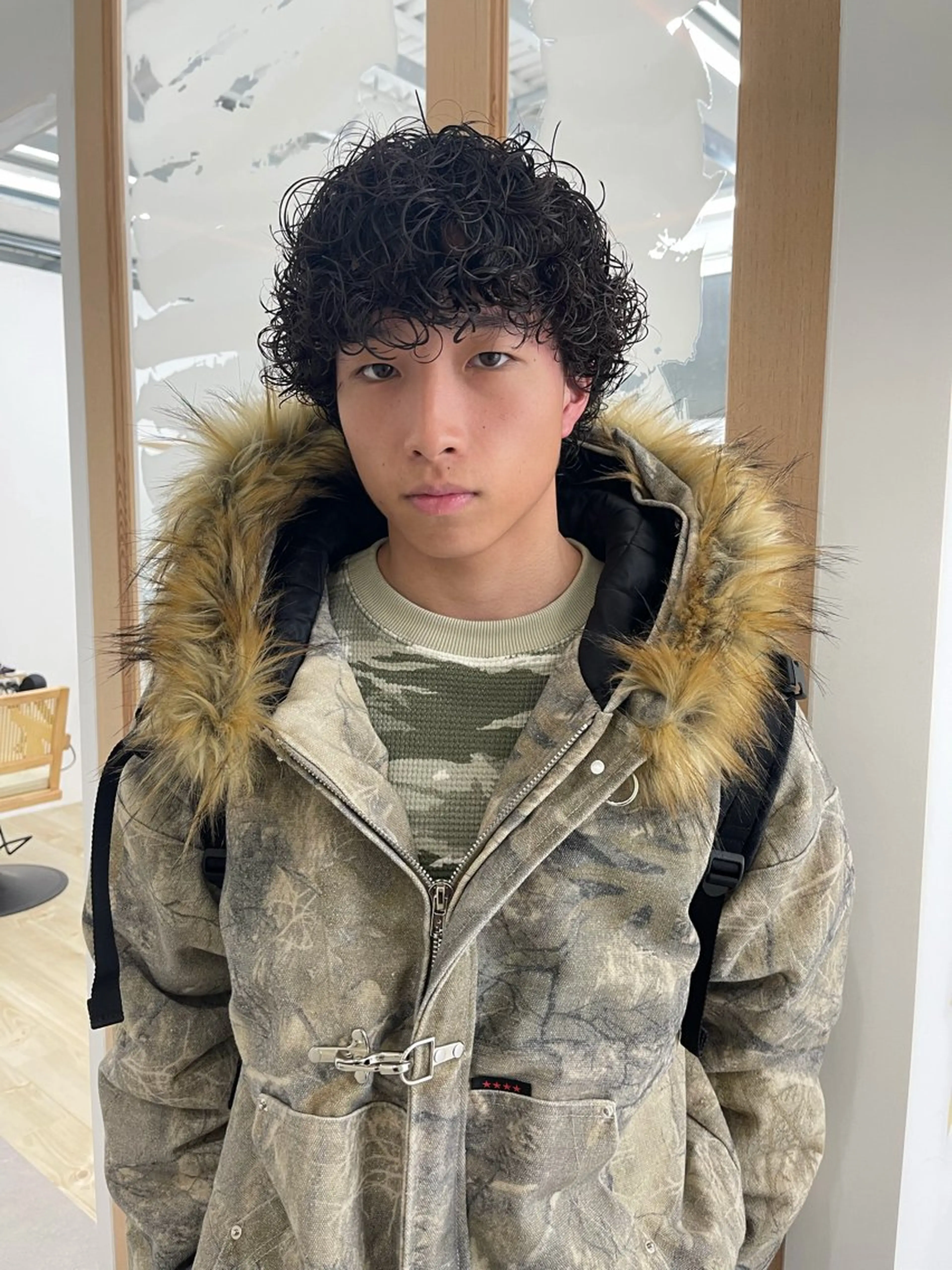 パーマ メンズ カット パーマ メンズカット パーマ[佐橋]のヘアスタイル