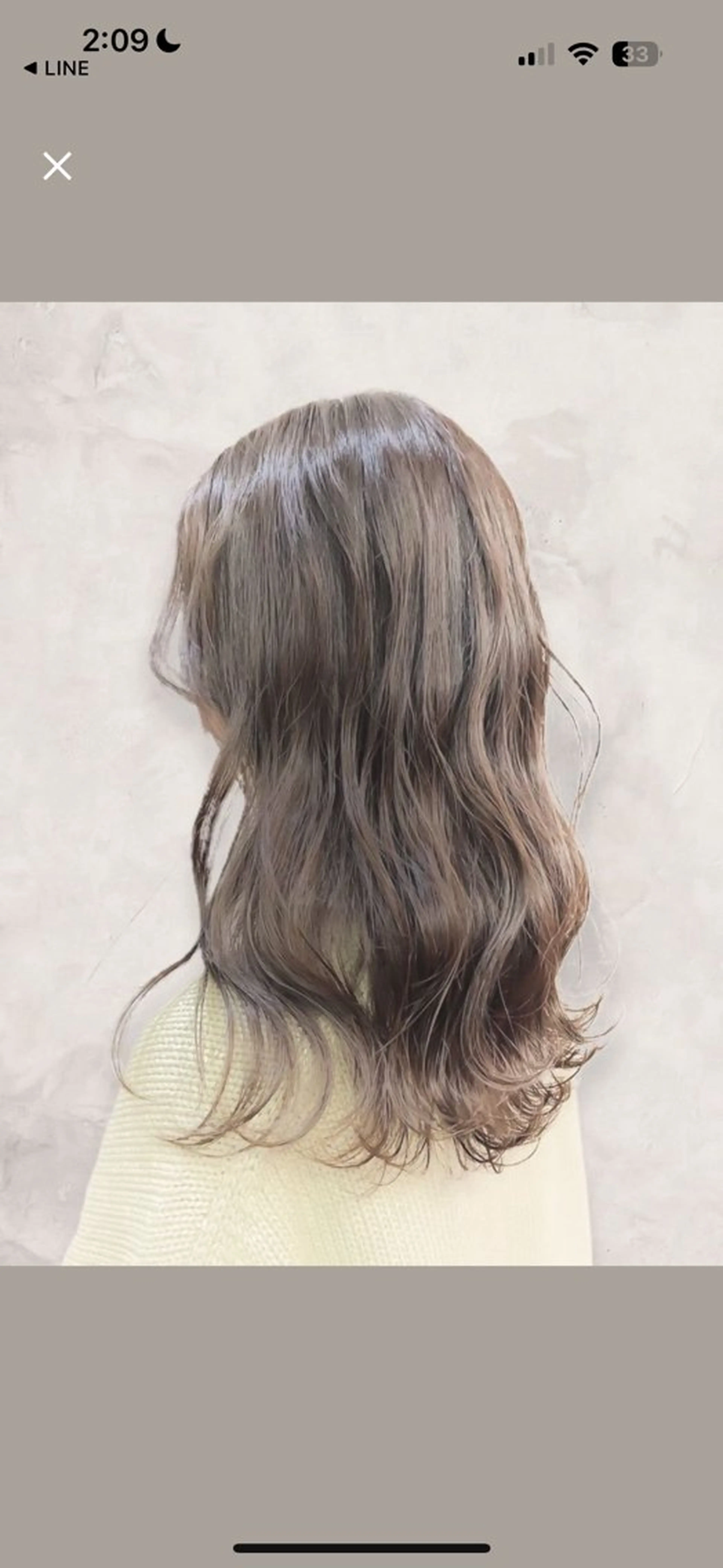 セミロング カット ヘアカラー トリートメント センター南　髪質改善 大引　優のヘアスタイル