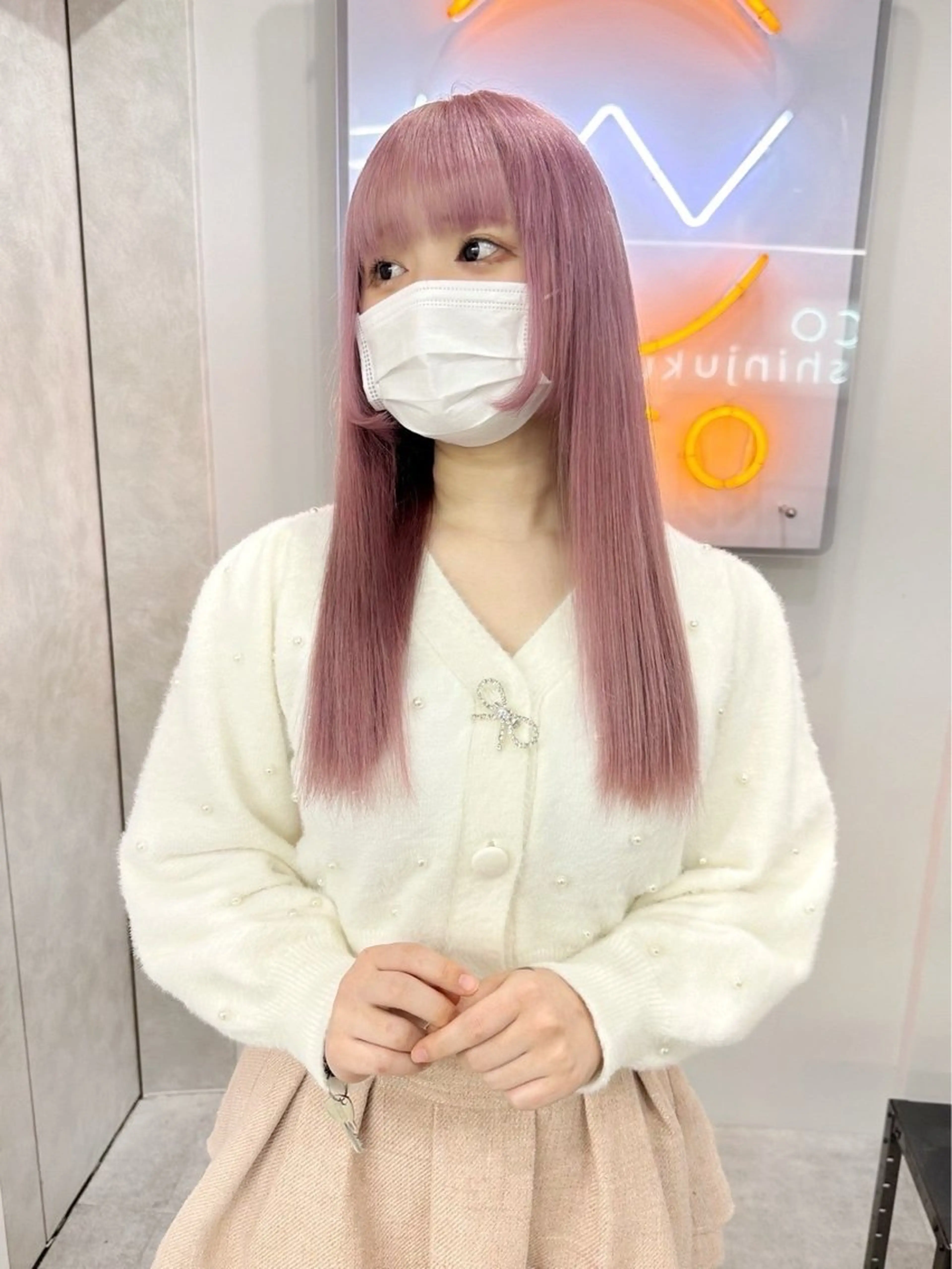 【12月限定】 ケアブリーチ➕カラー➕カット➕トリートメントの写真