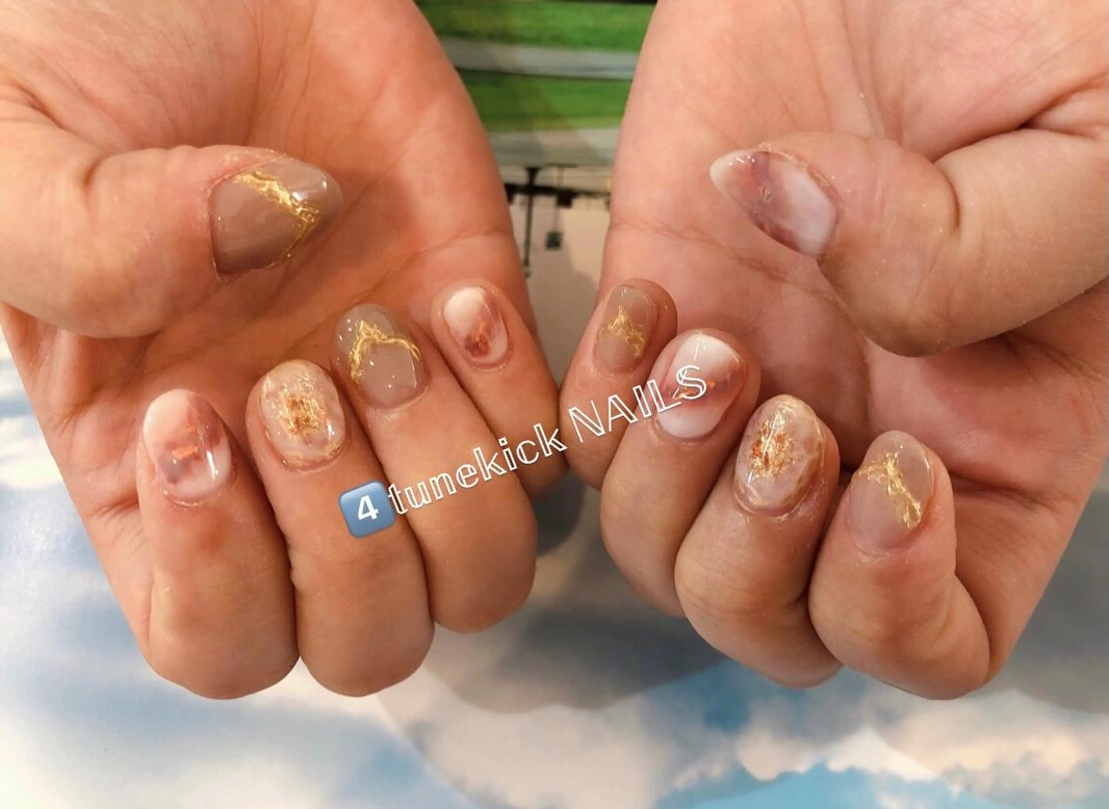 ネイル ニュアンスネイル 星野 淳子のネイルデザイン