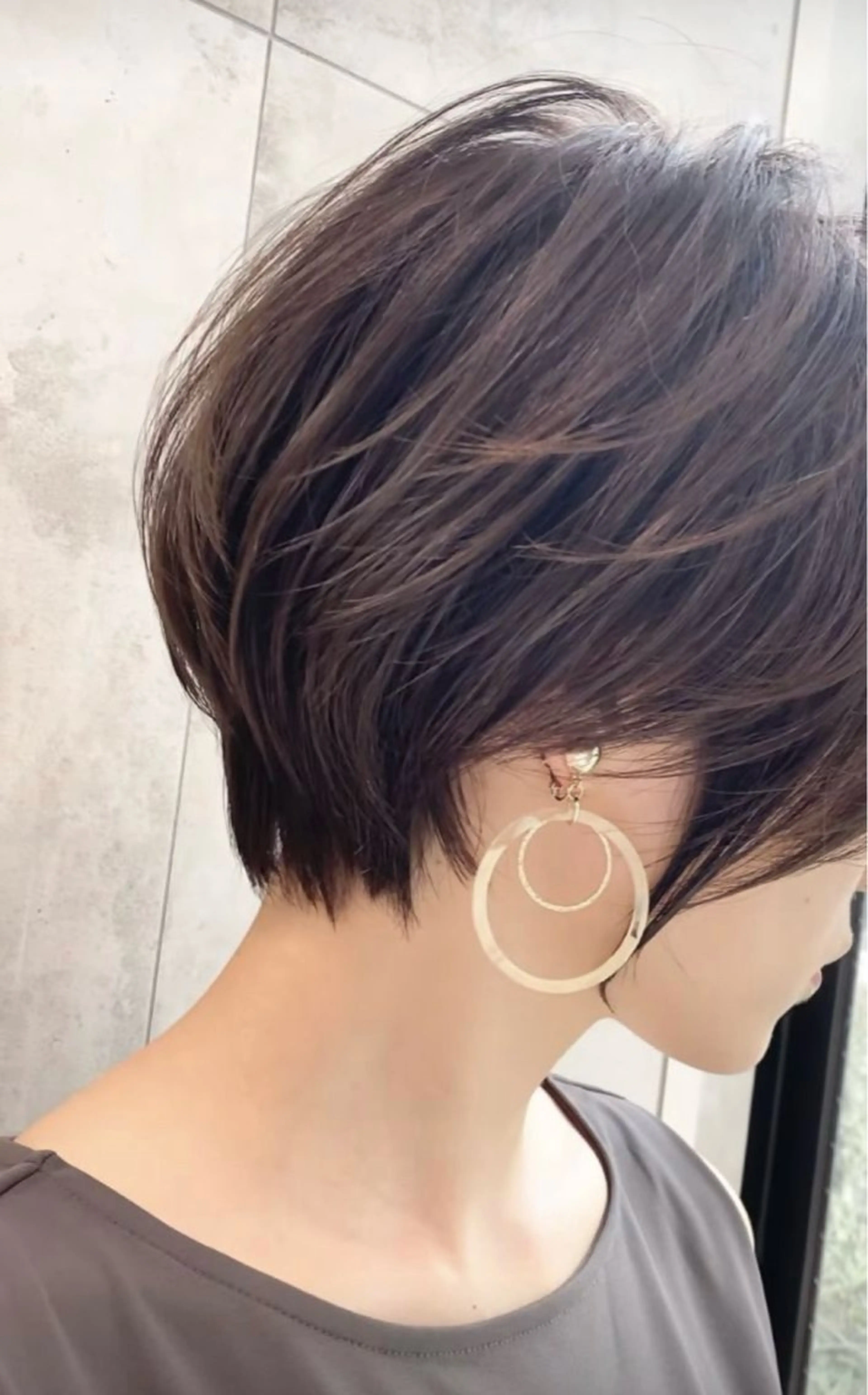 ショート カラー TORi 三宮店所属・レイヤーカット/ SHOKUのヘアスタイル