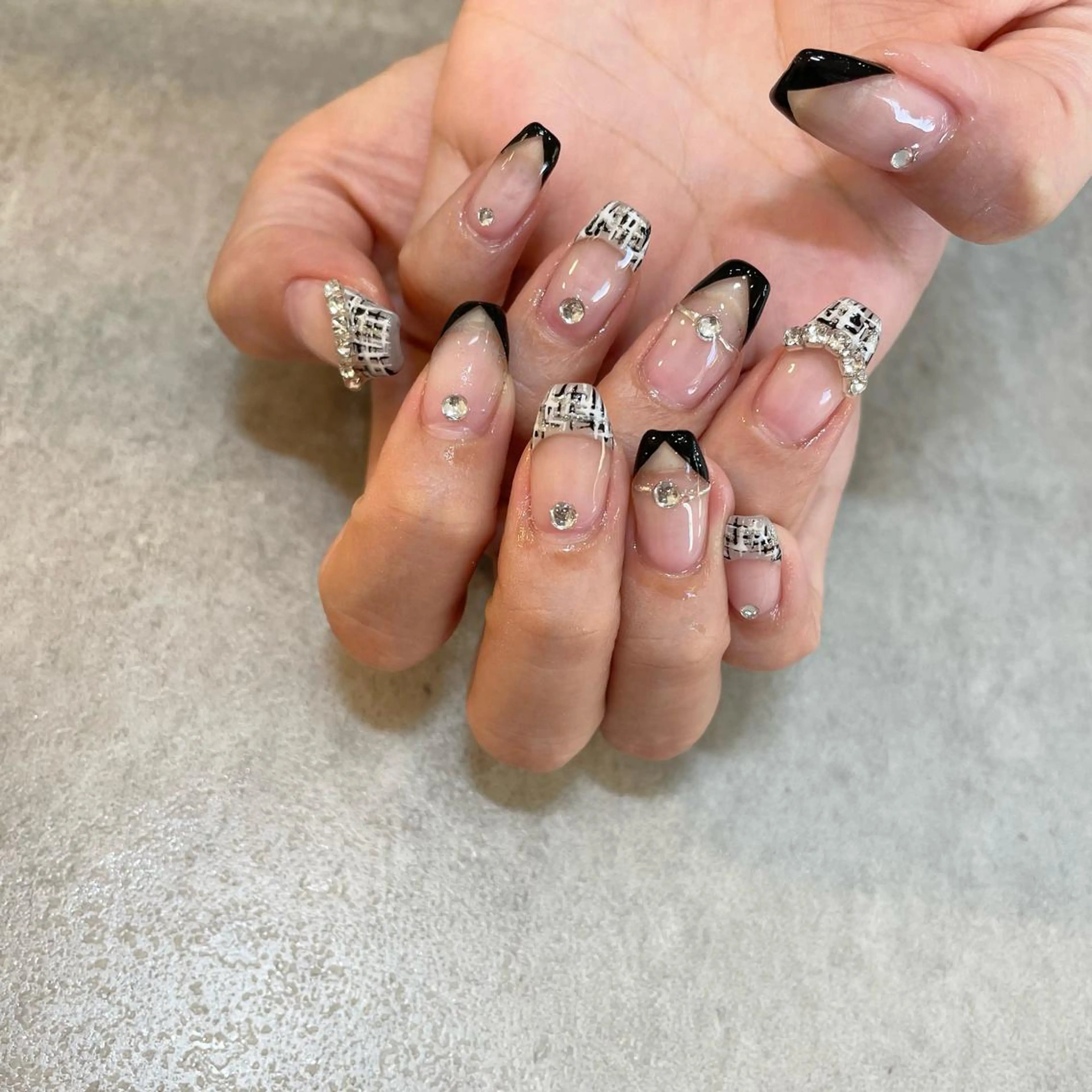 ネイル ツイードネイル Nail Salon Gummi.のネイルデザイン