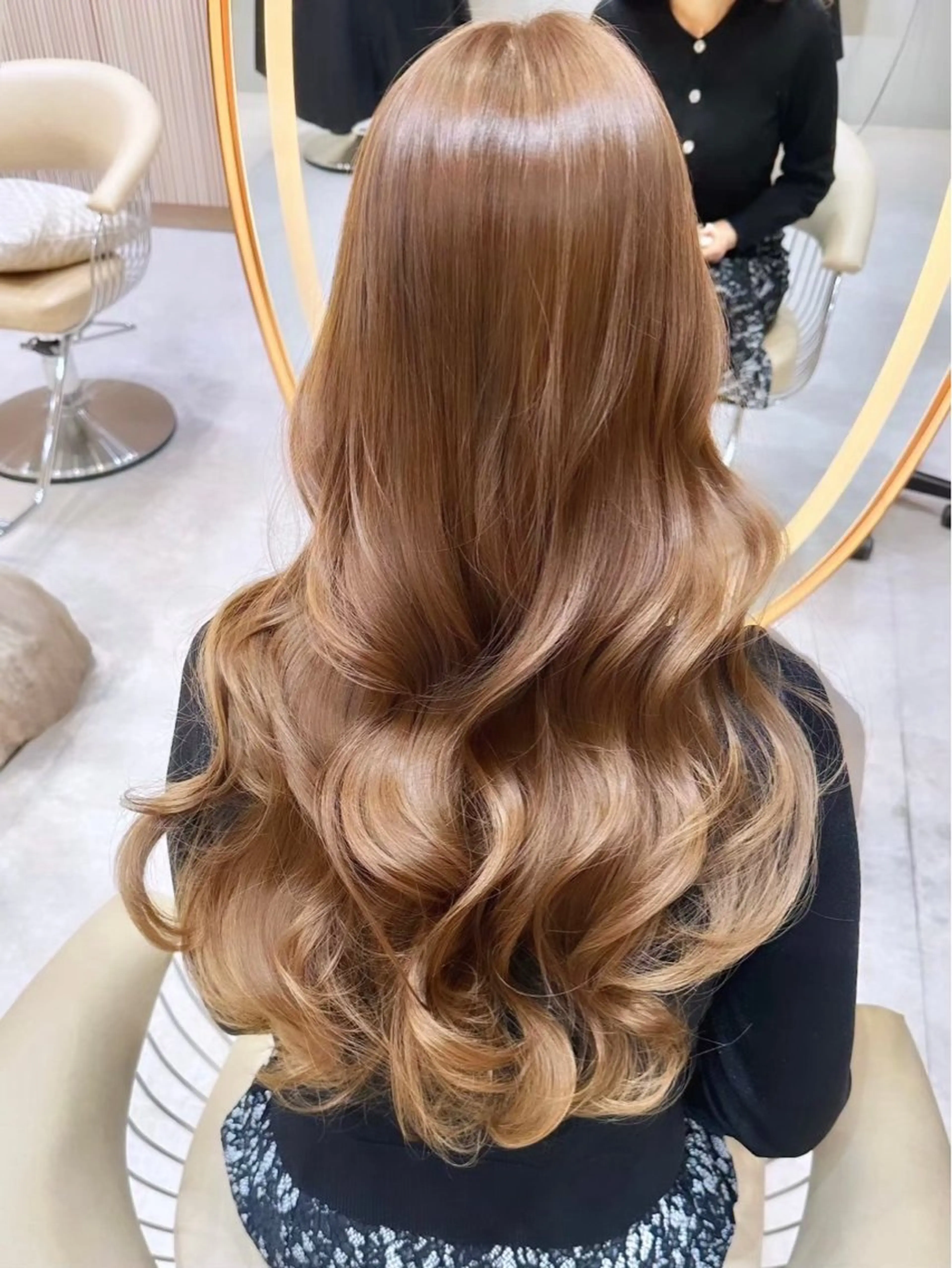 ロング ヘアカラー トリートメント カラー/髪質改善 🫧夢叶🫧のヘアスタイル