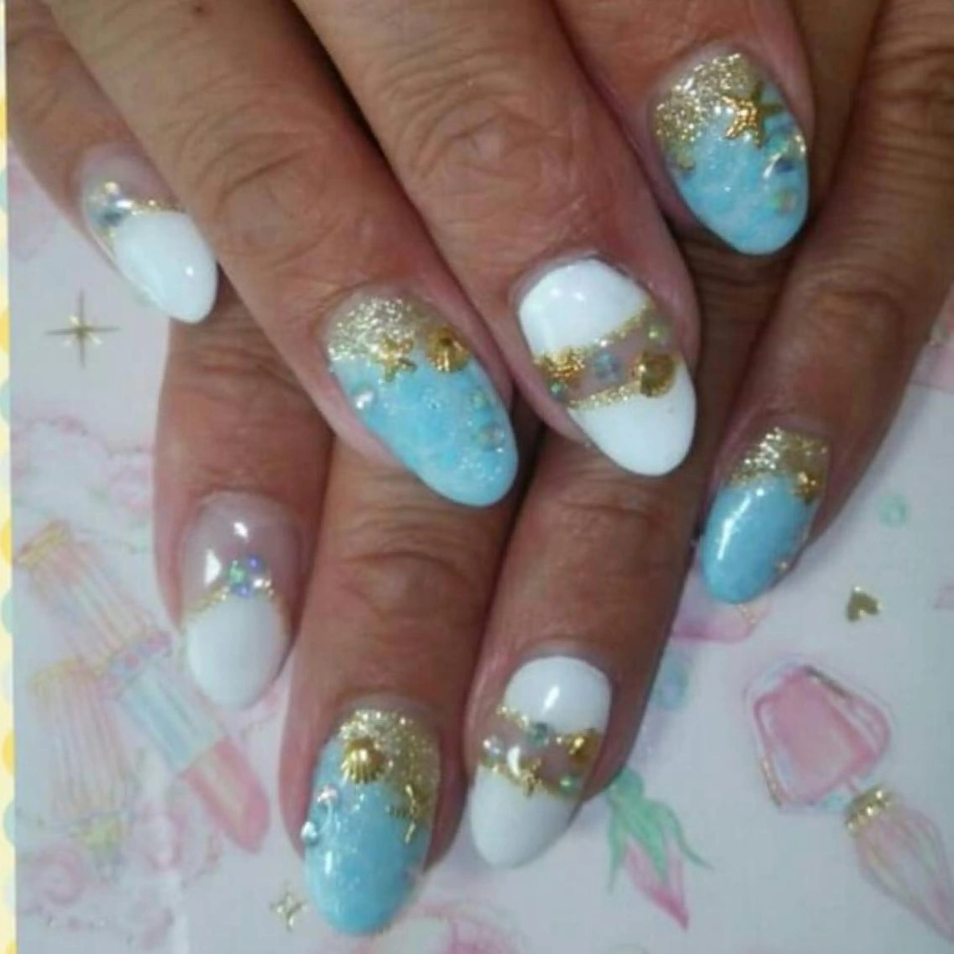 ネイル ハンドネイル 田代 夏子のネイルデザイン