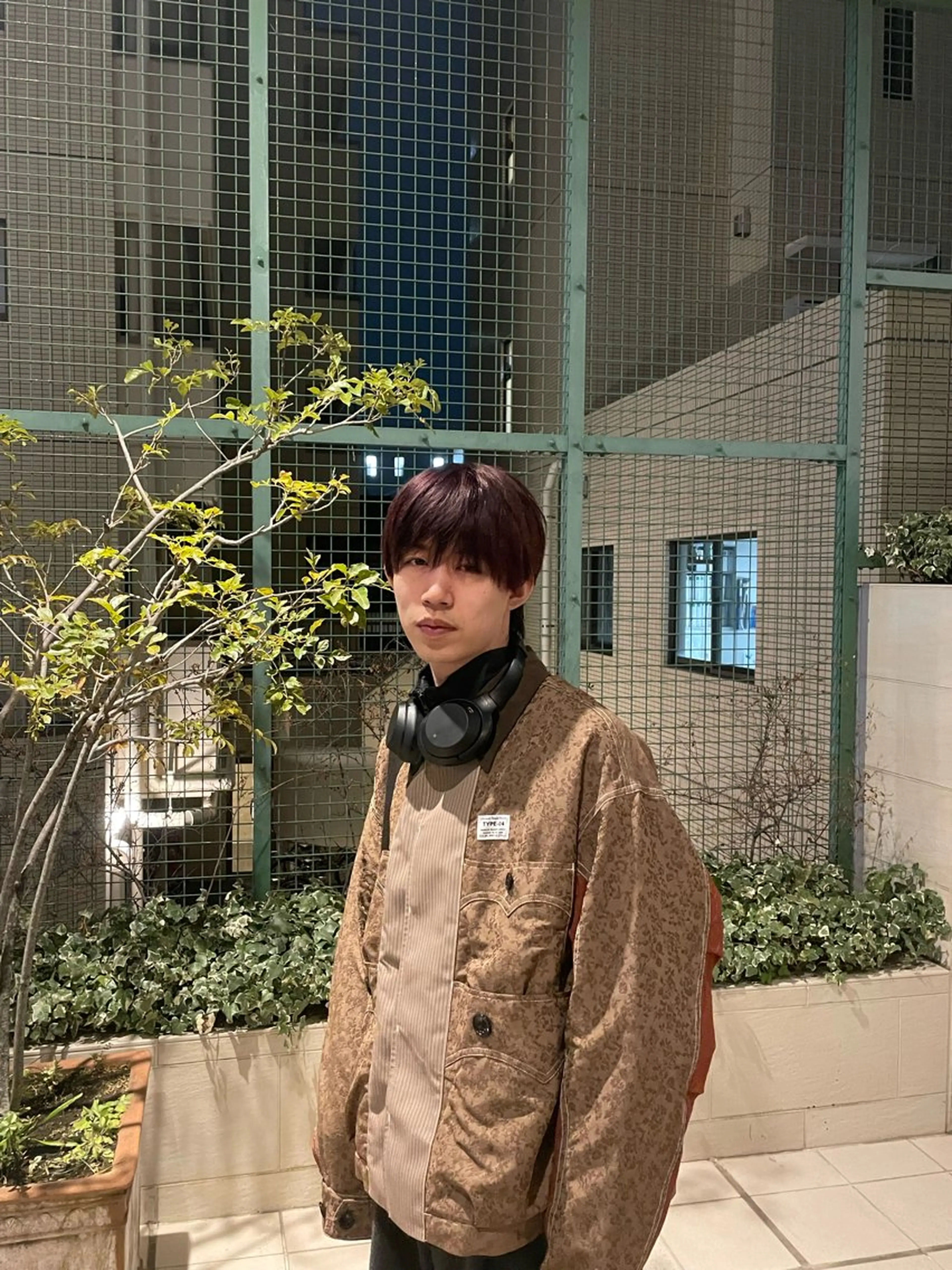 カラー メンズ 辻野 光希のヘアスタイル