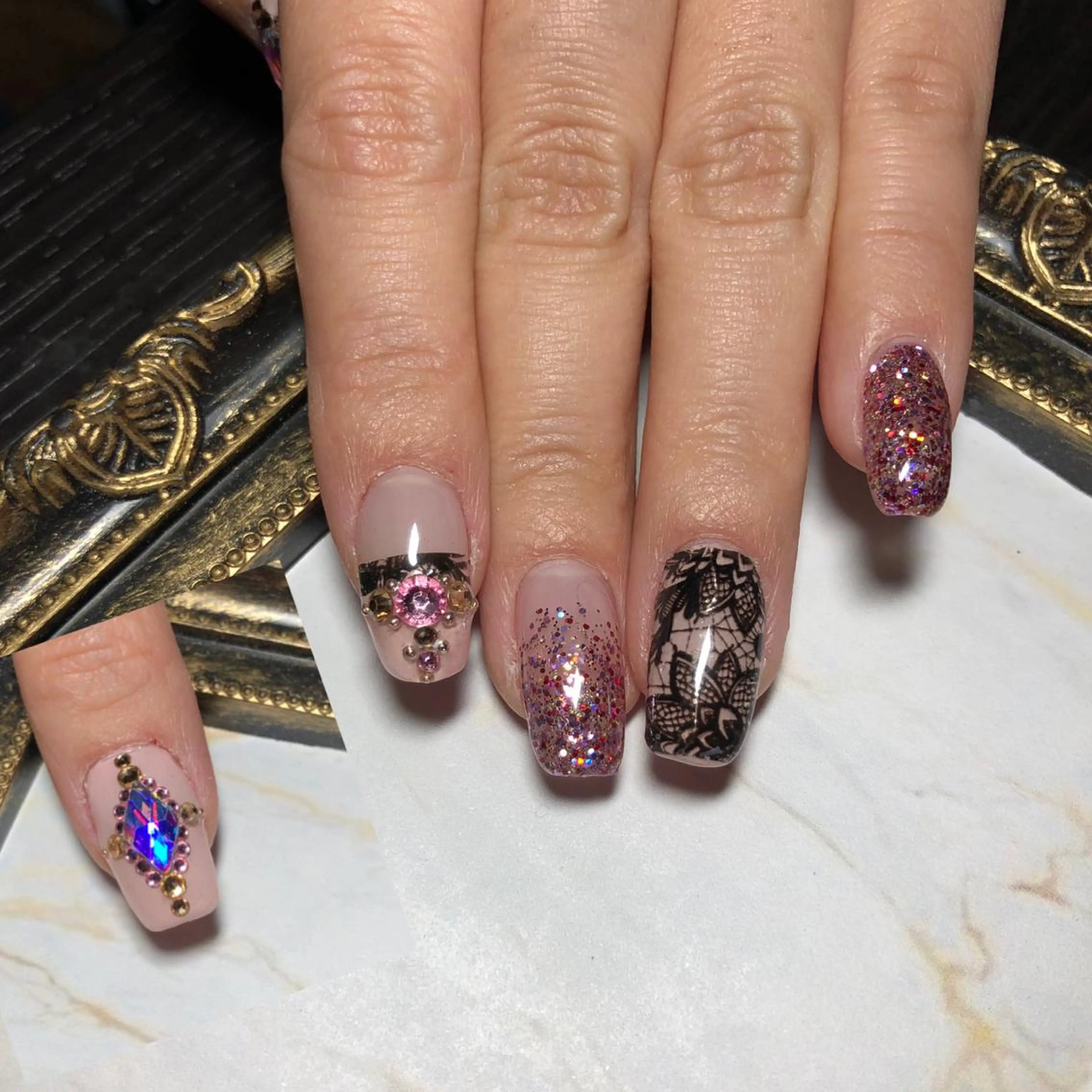 ネイル レース Nail salon Caco.のネイルデザイン