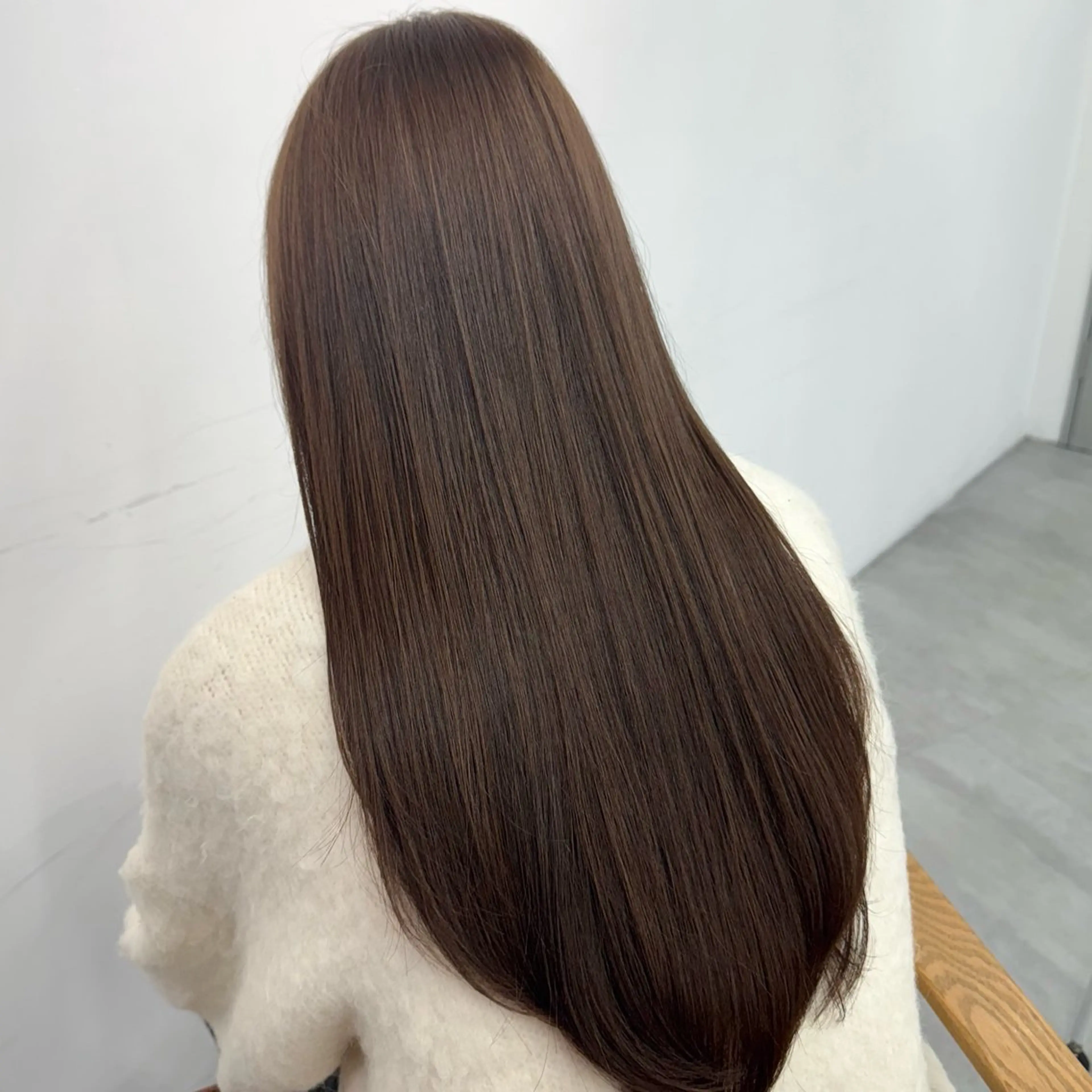 ロング カラー ヘアアレンジ ヘアカラー ブリーチなしカラー /新百合ヶ丘/安形翔のヘアスタイル