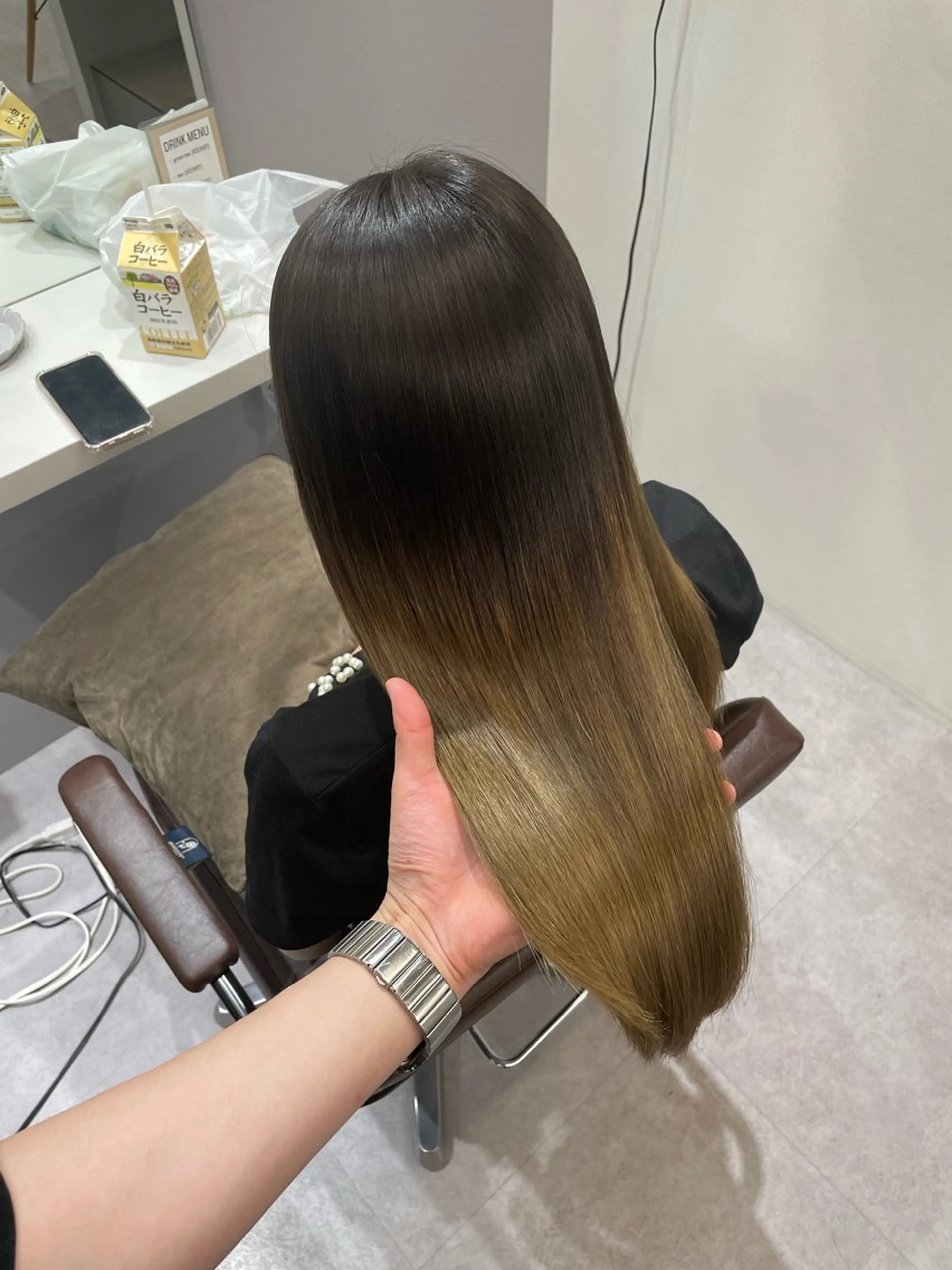 ミディアム 髪質改善×韓国ヘア HIROのヘアスタイル