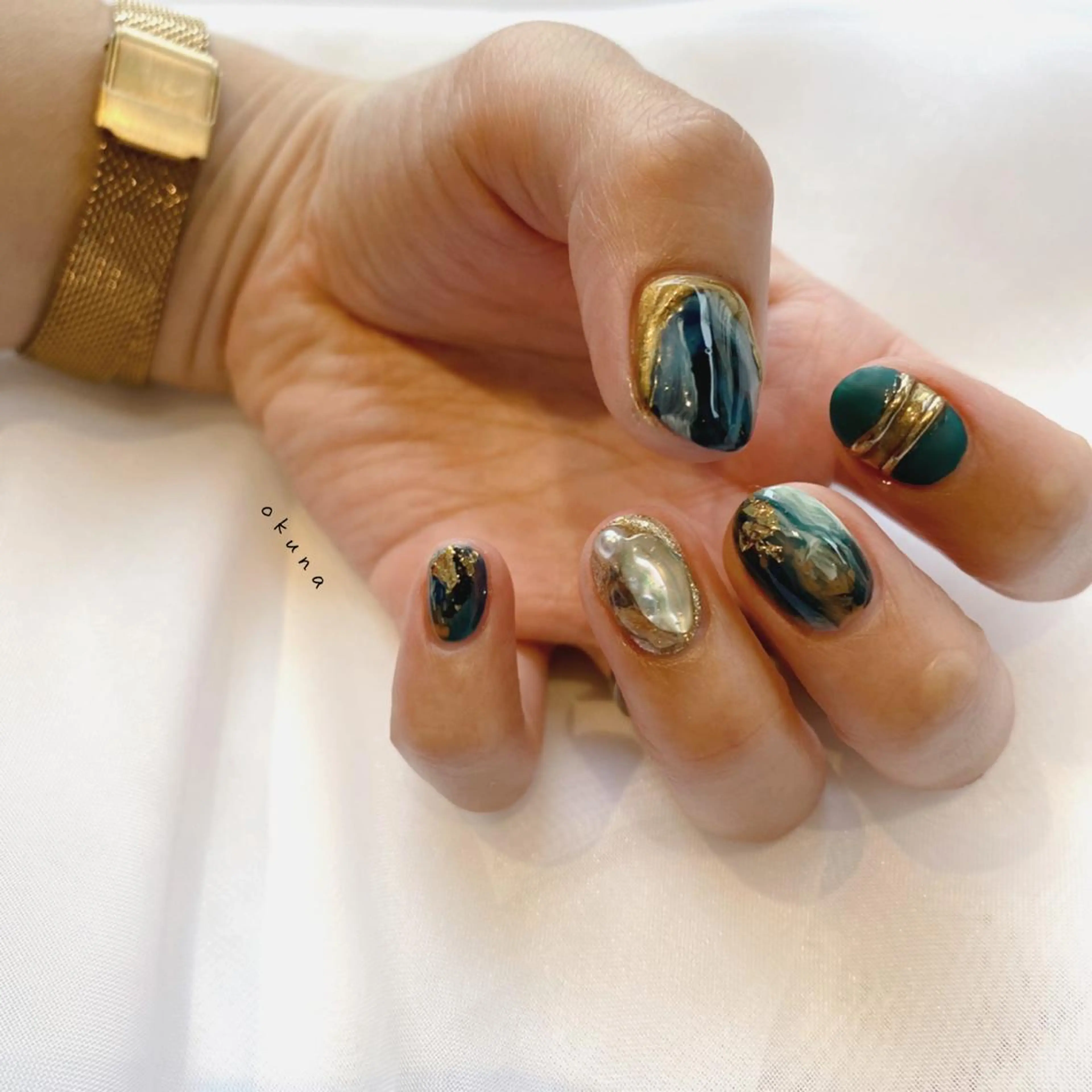 ネイル ニュアンスネイル パンチャパンチャ ネイルサロンのネイルデザイン