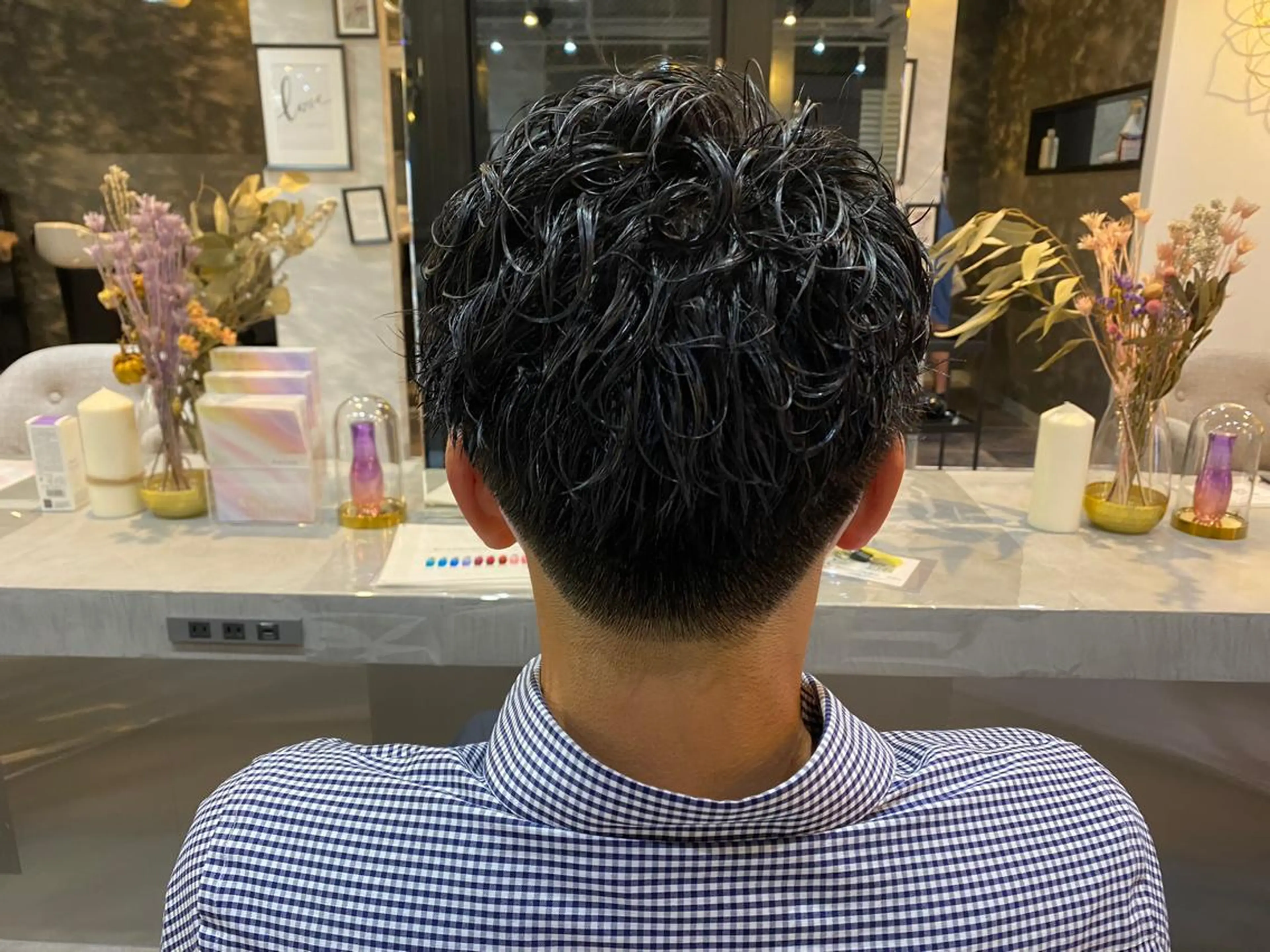 ショート パーマ メンズ カット パーマ SYUYA/パーマ/ マッシュスタイル特化のヘアスタイル