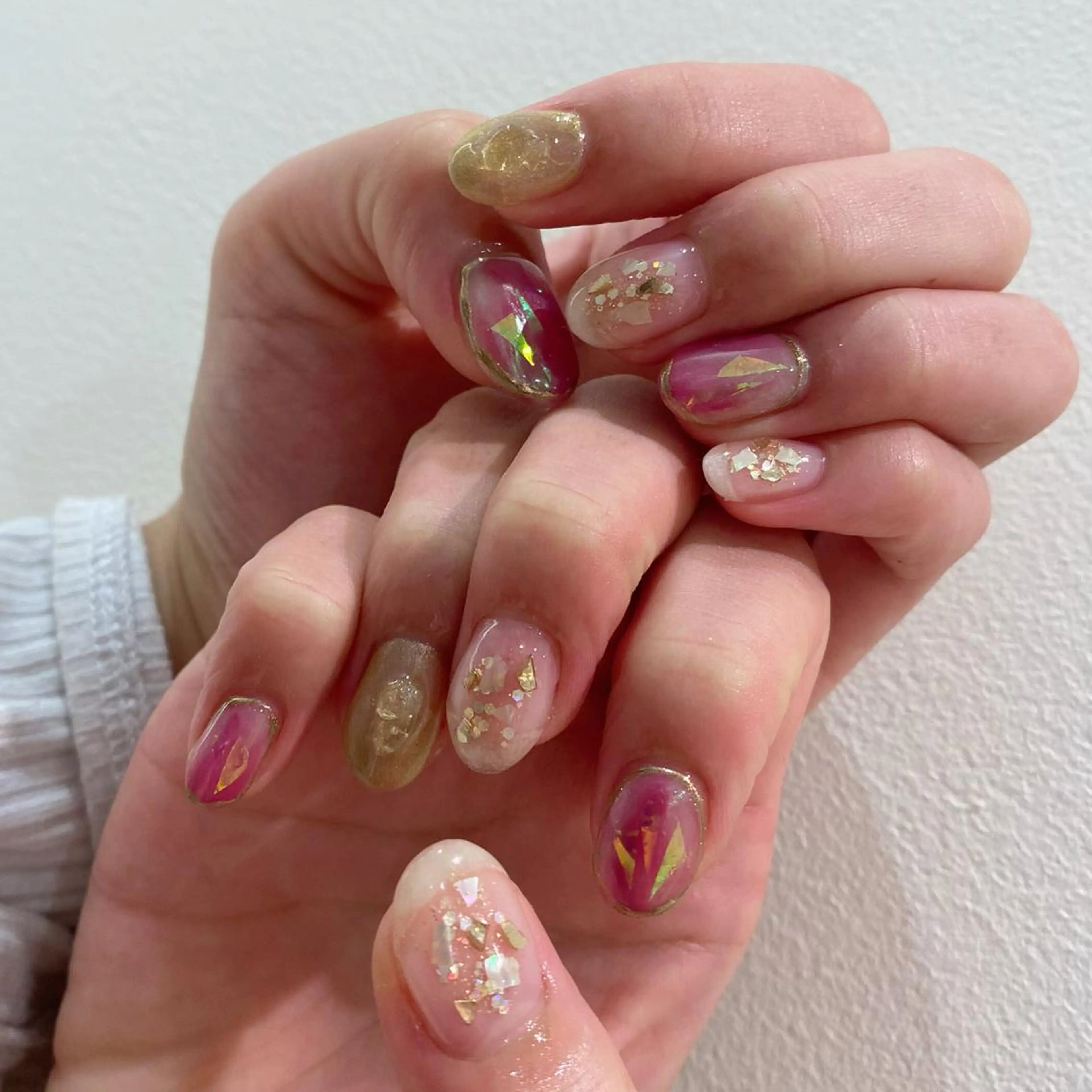 ネイル ハンドネイル Ebina Ryoのネイルデザイン