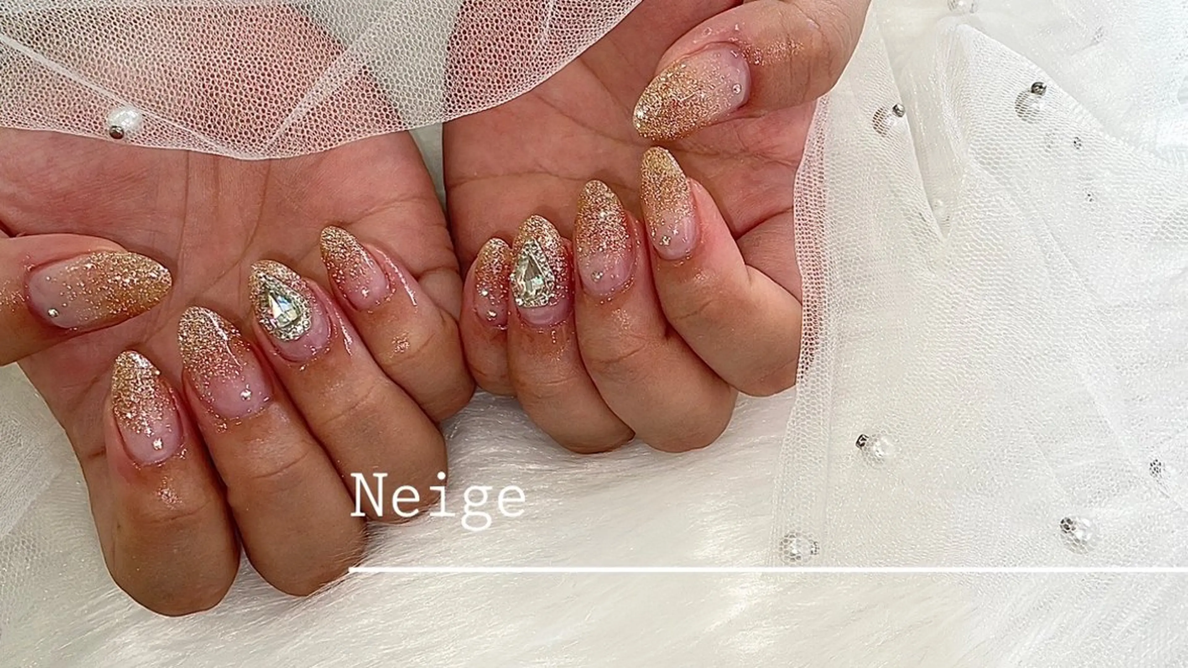 ネイル ハンドネイル Neige‪𓂃ai ＊梅津 / 松尾のネイルデザイン
