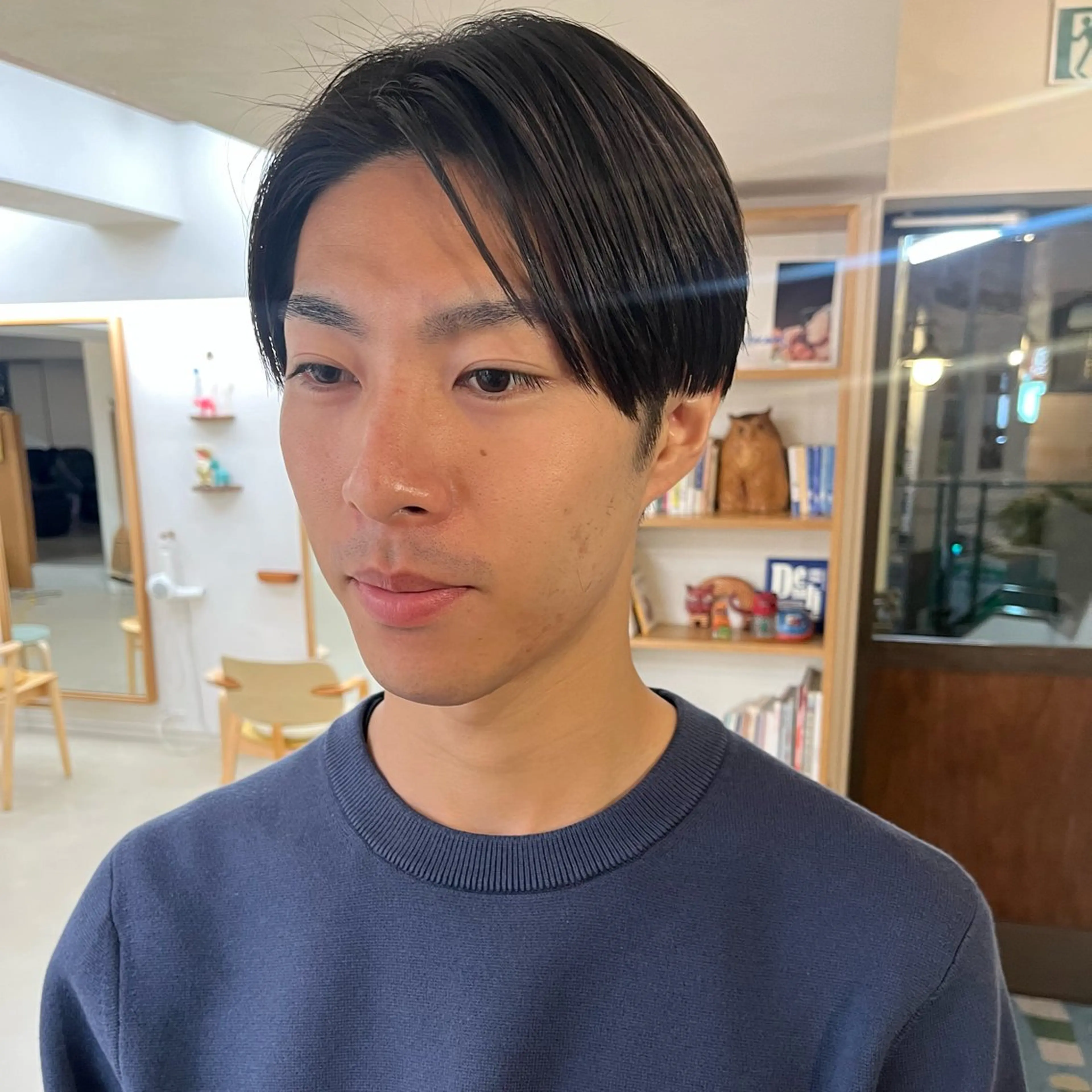 パーマ メンズ 宇野澤 銘のヘアスタイル