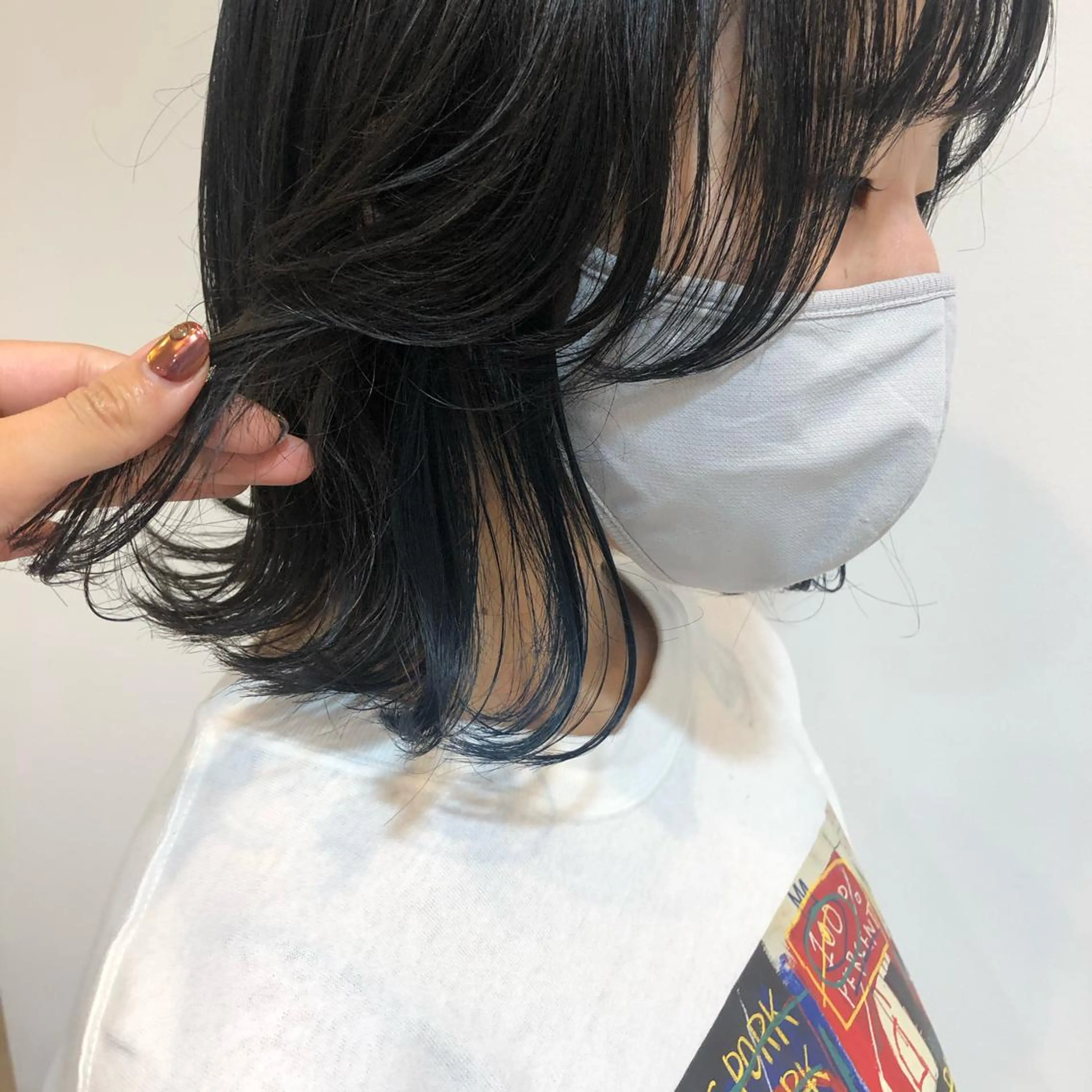 カラー 大迫 江梨のヘアスタイル