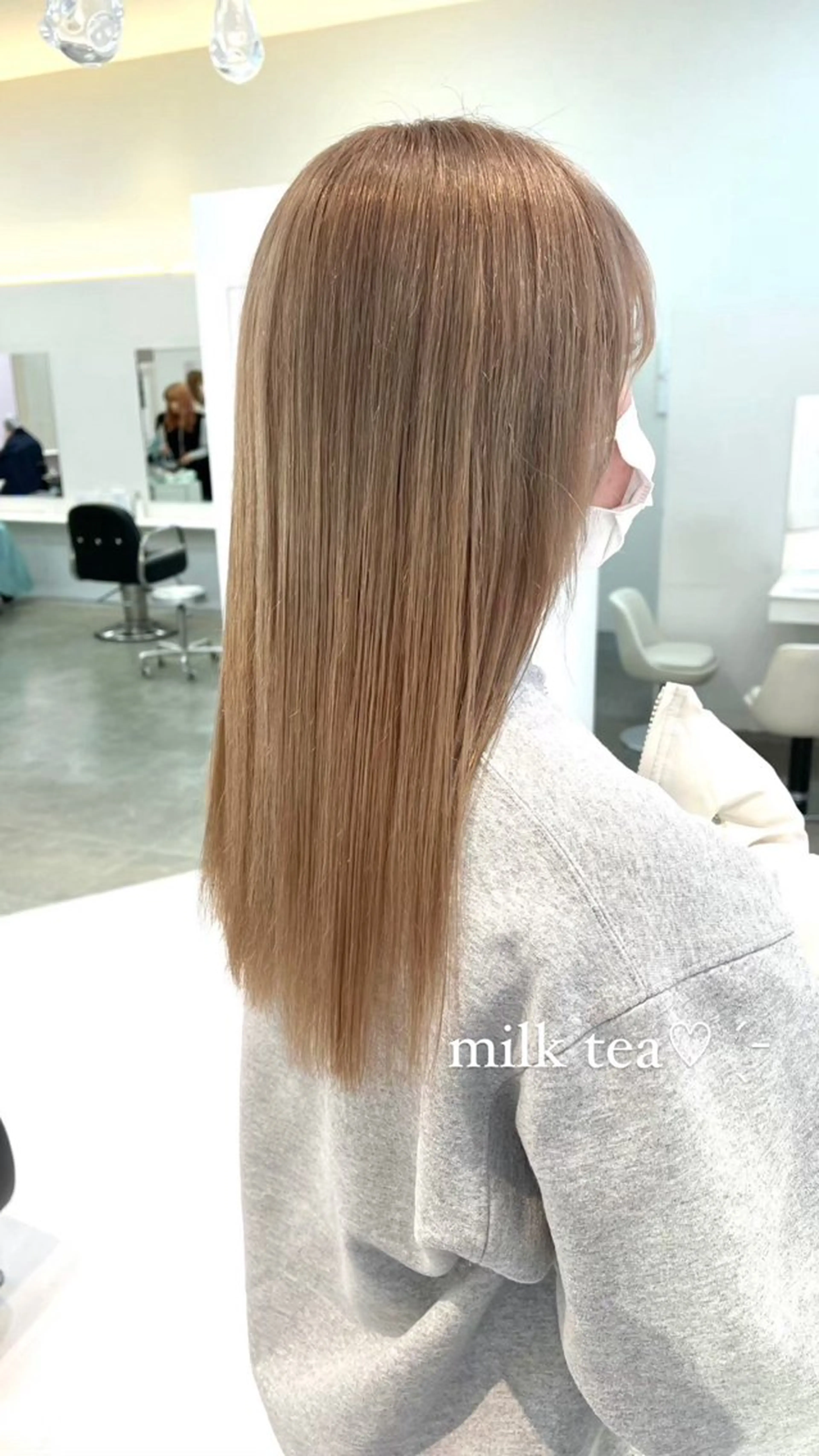 セミロング ParveMix /石田 佳澄🩶のヘアスタイル