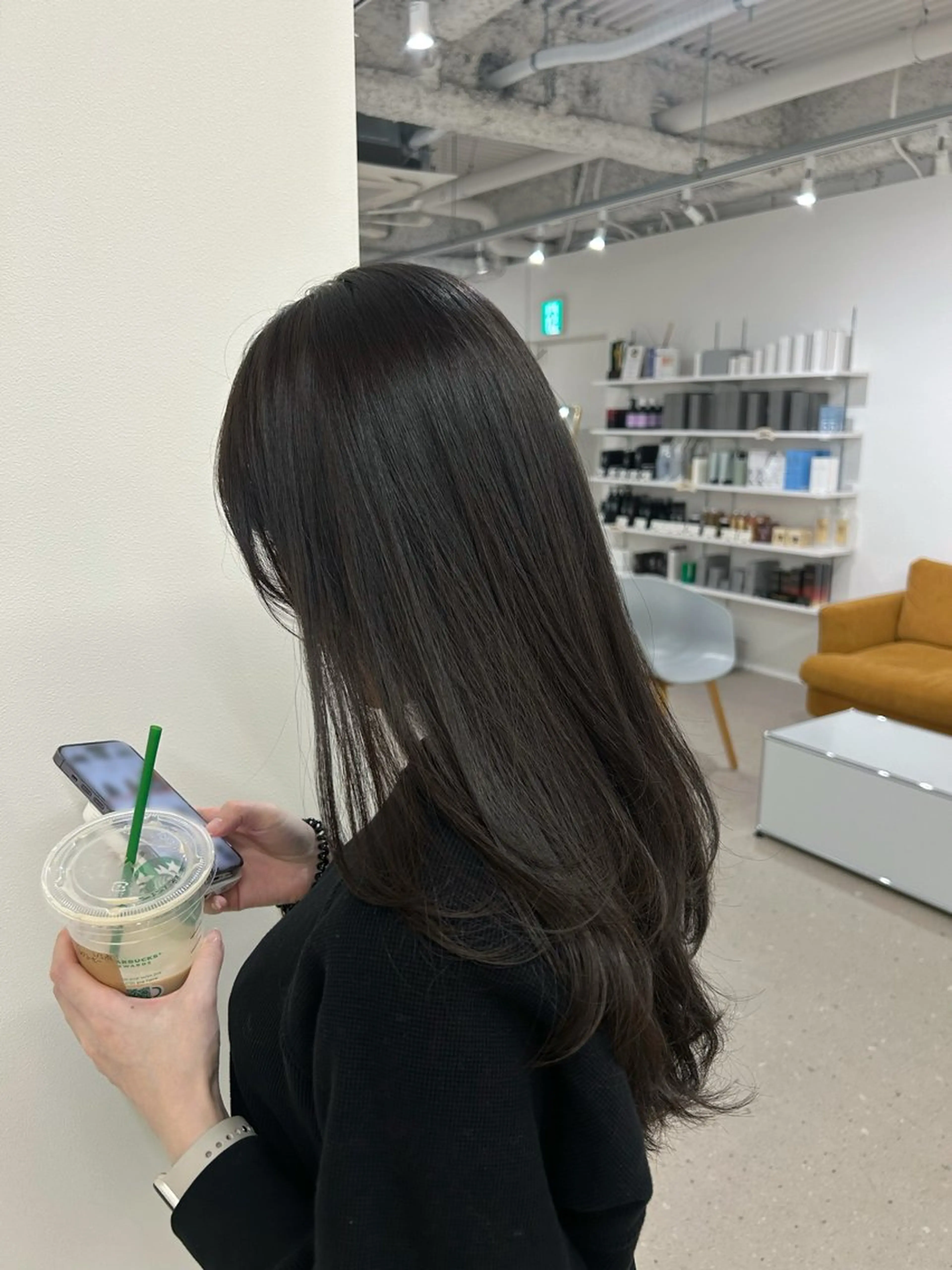 カラー グレージュ 村田 七夕のヘアスタイル