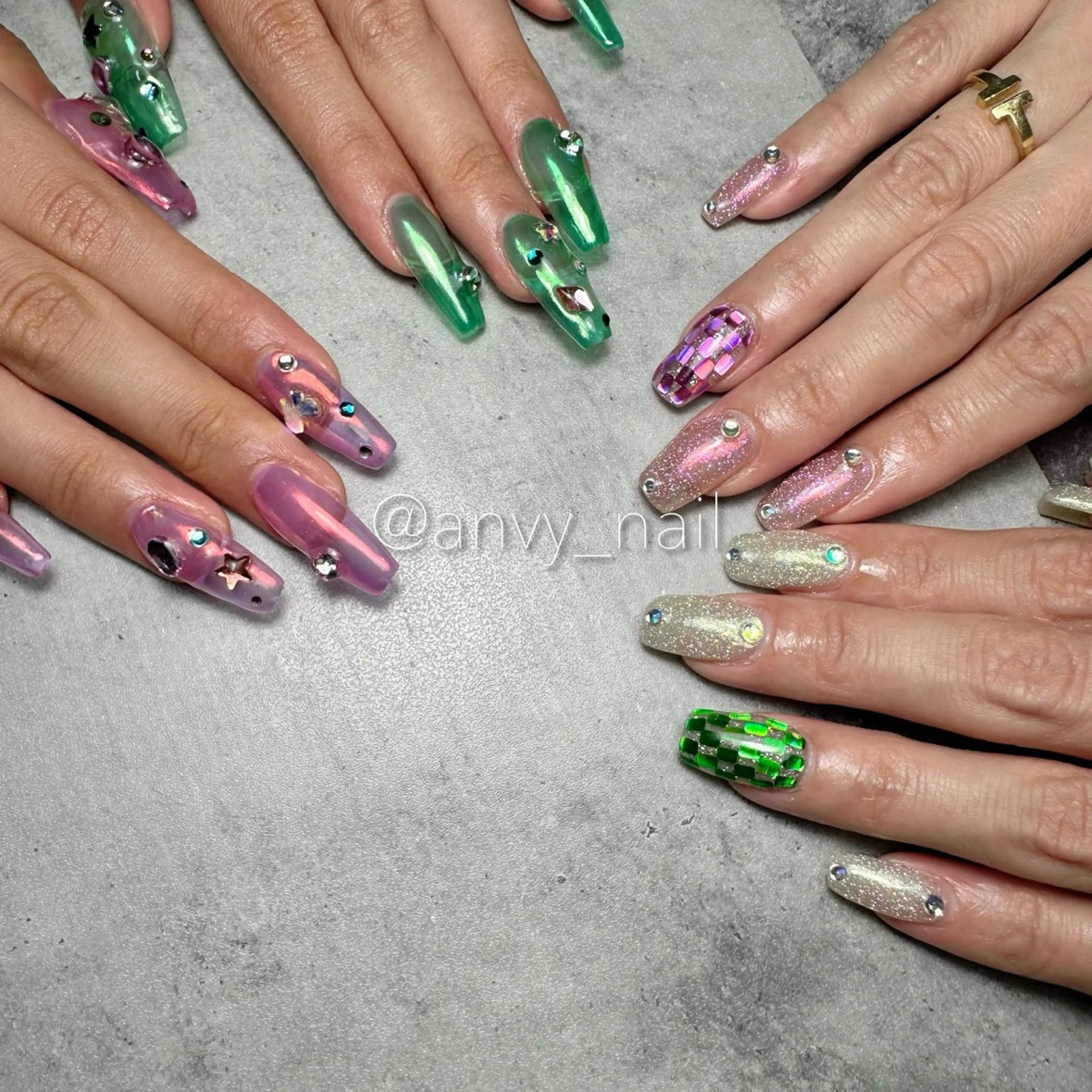 ネイル nail salon あんびのネイルデザイン