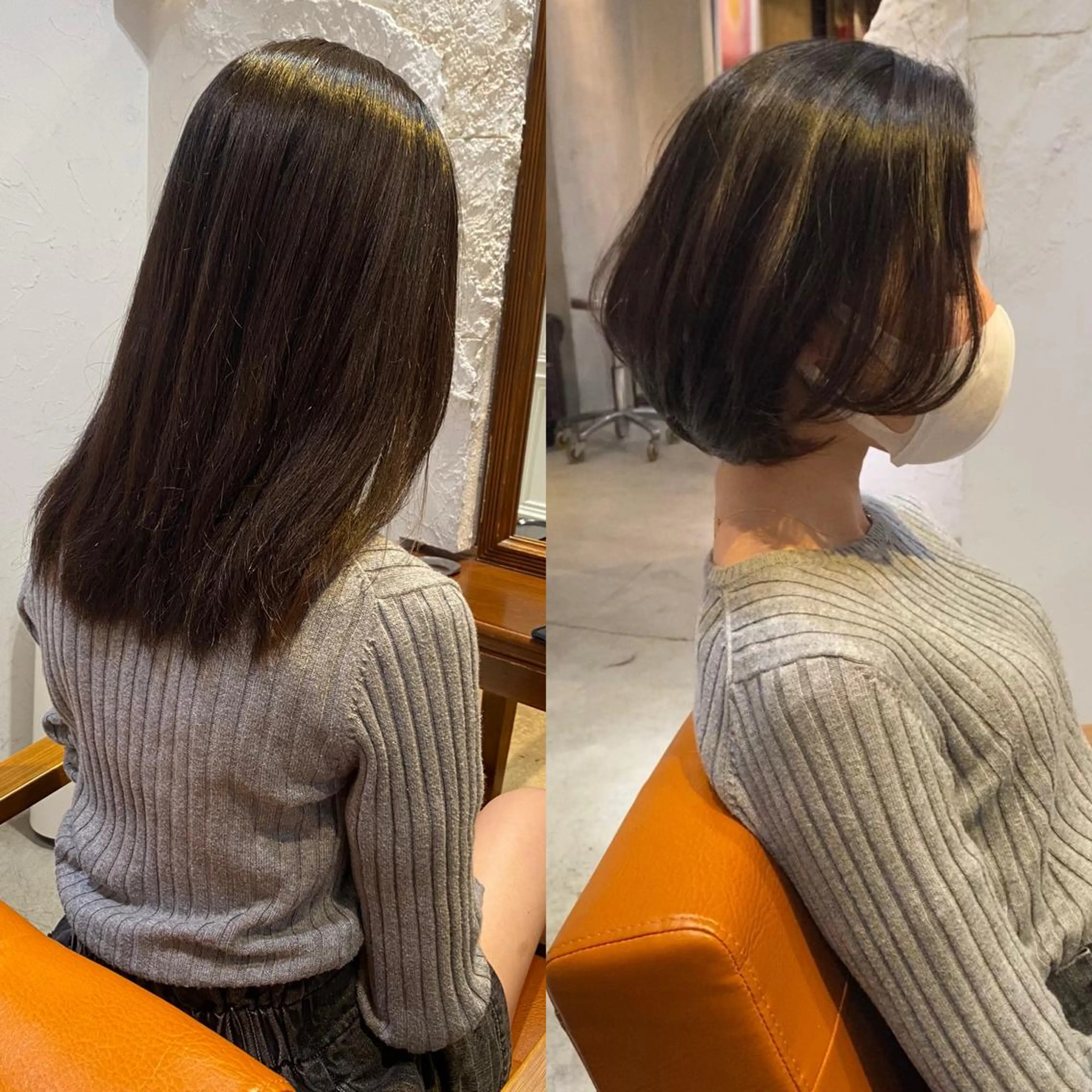 ショート カラー ヘアアレンジ ボブ カット ヘアカラー トリートメント ヘッドスパ 小林 佳祐のヘアスタイル
