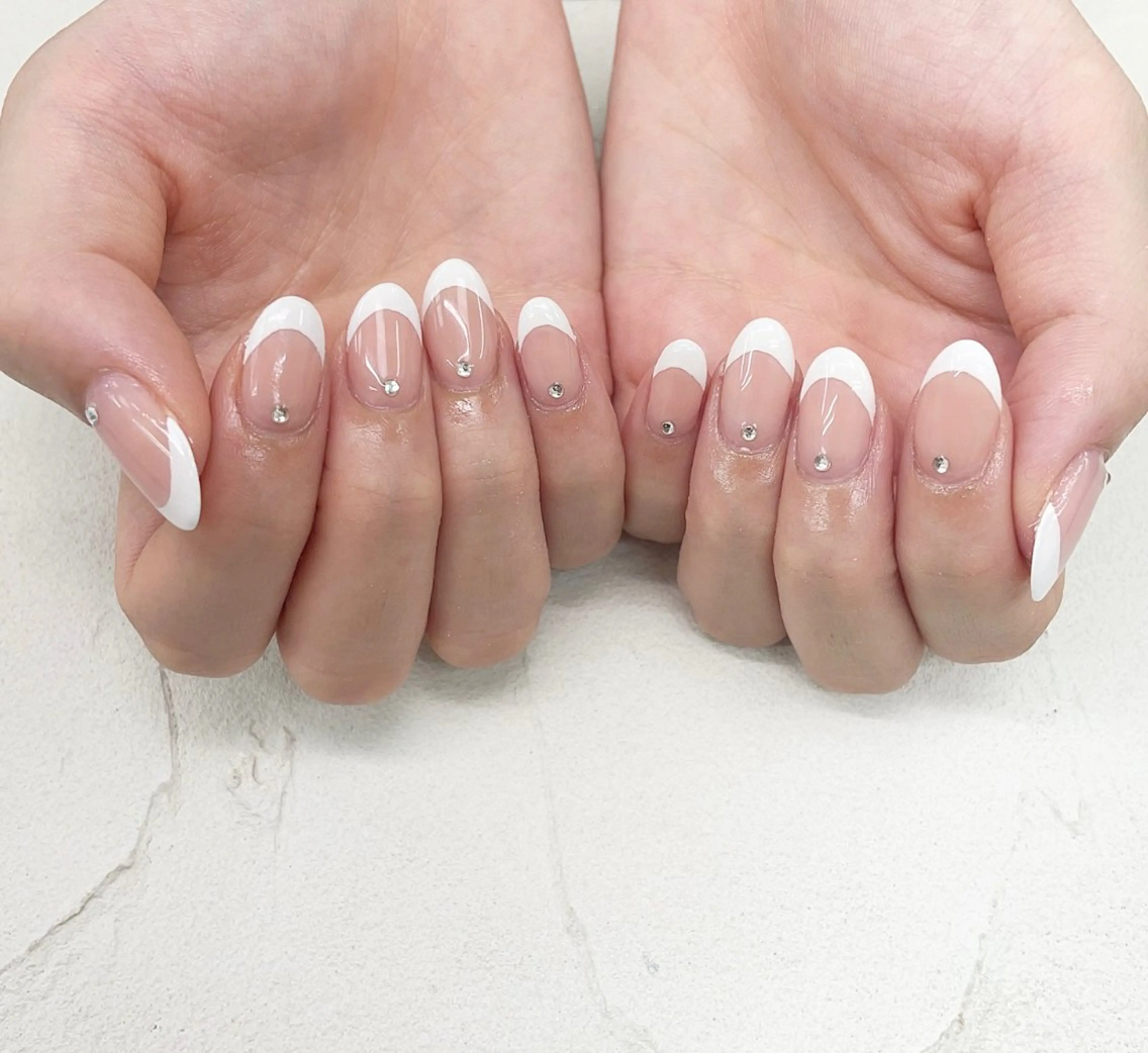 ネイル フレンチネイル 🫧Bianca 北浦和🫧野原のネイルデザイン