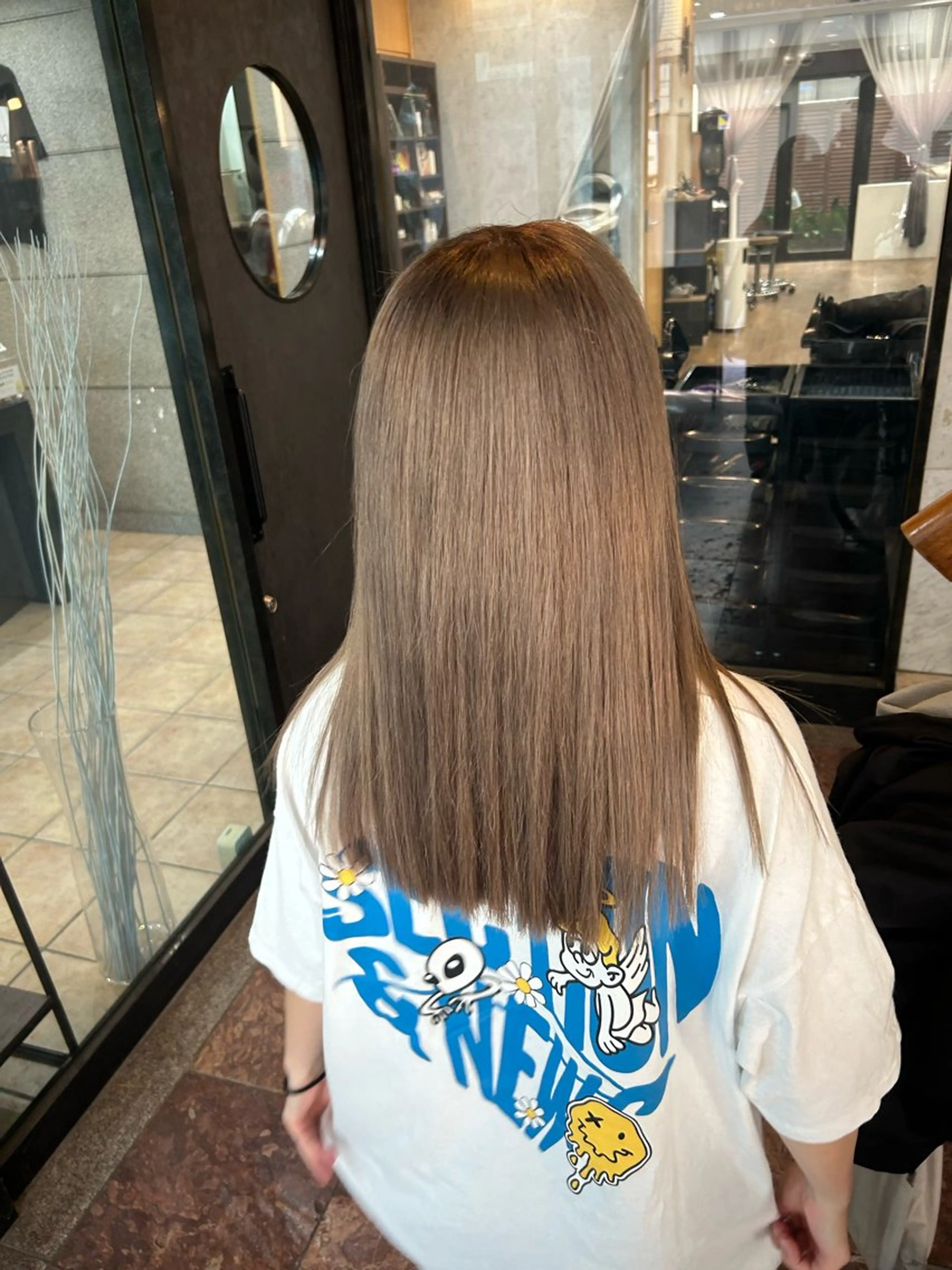 ロング カラー ヘアカラー 西田辺/ タカスナオヤのヘアスタイル