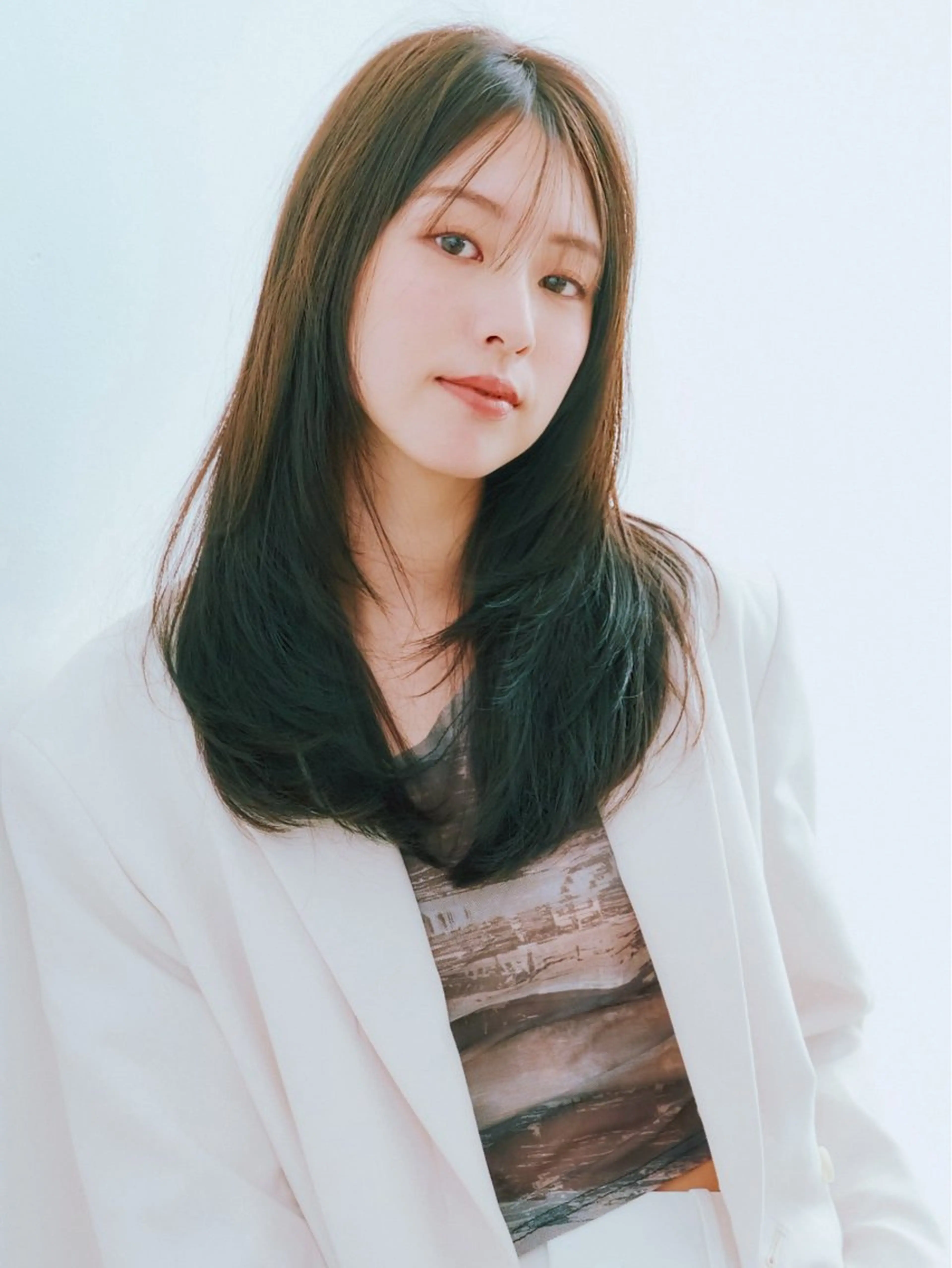 ロング 中尾 俊輔のヘアスタイル