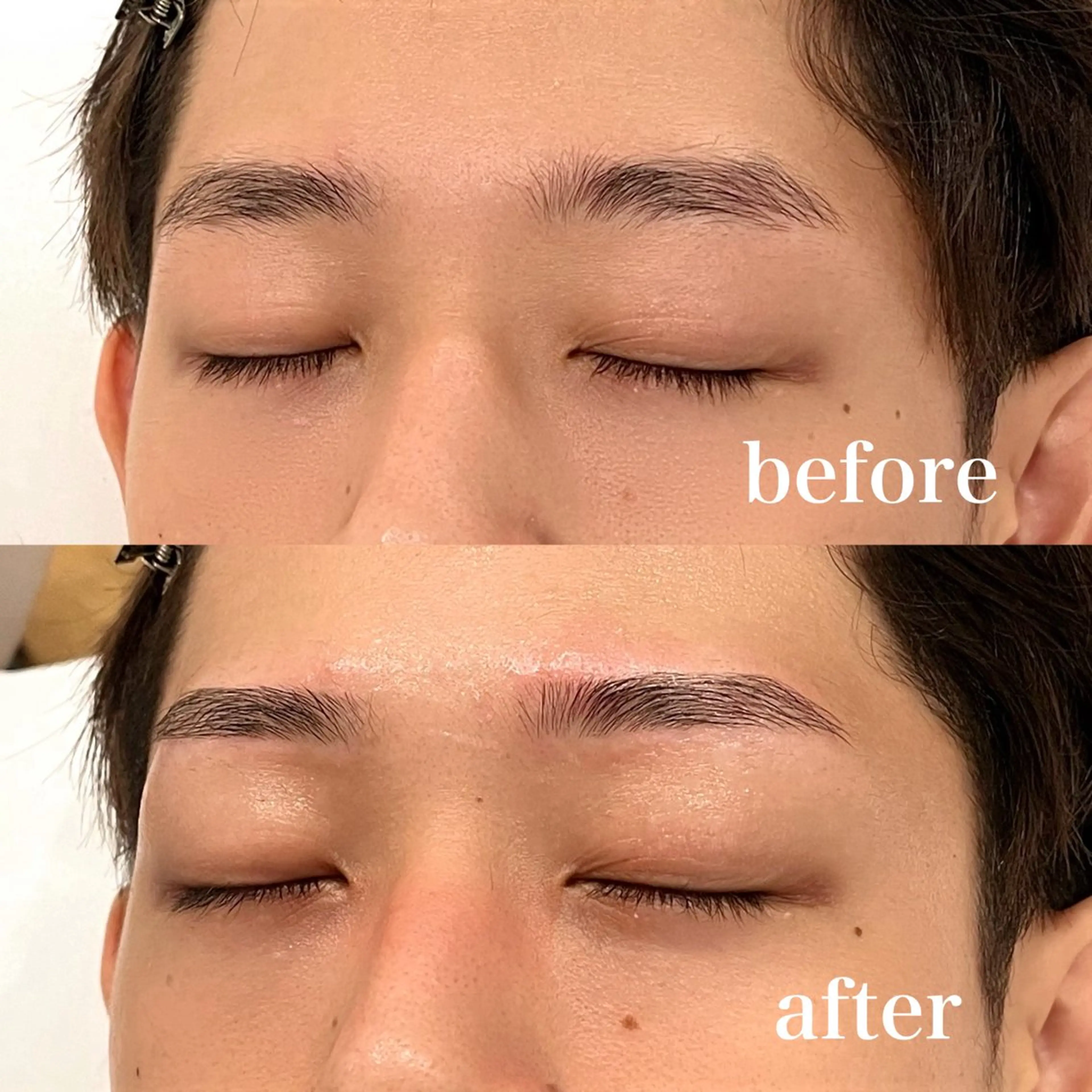 メンズ アイブロウ ワックス脱毛 眉カット その他(アイブロウ) 八田 紗希の眉毛・アイブロウイメージ