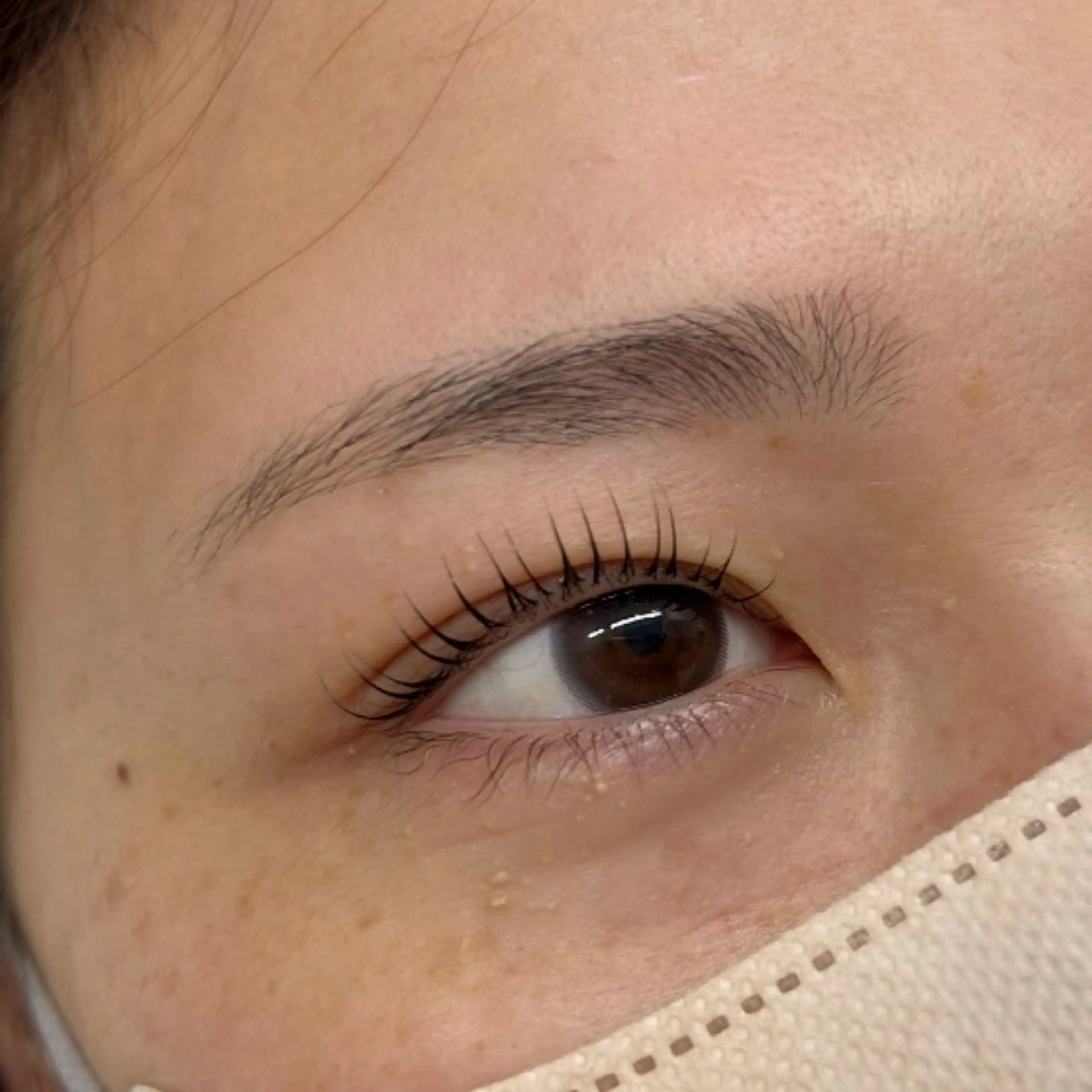 マツエク・マツパ Le'a first【レアファースト】 京都店所属・Le'a first ユイの眉毛・アイブロウイメージ