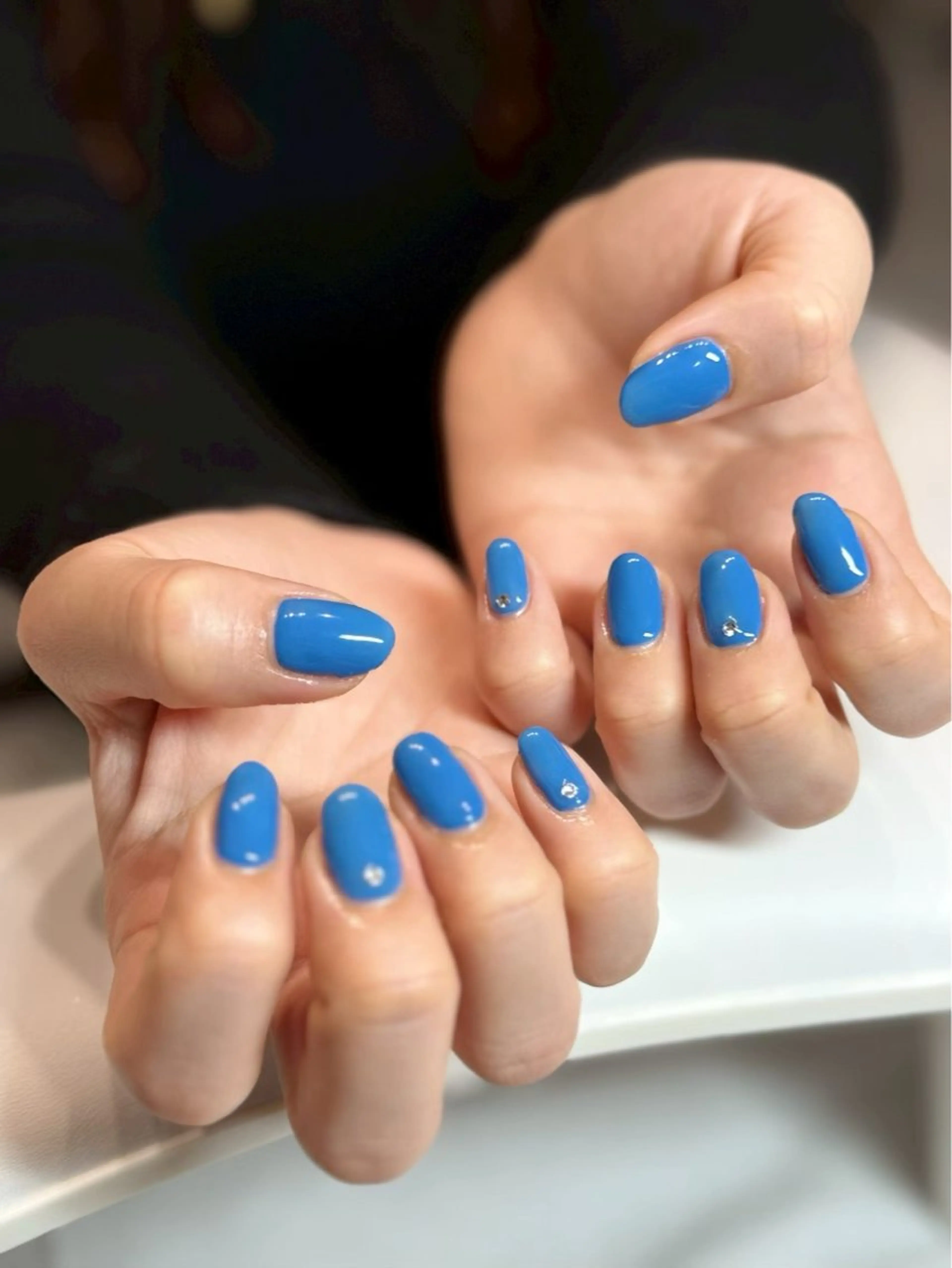 【Jr.ネイリスト】ワンカラー【オフなし】の写真