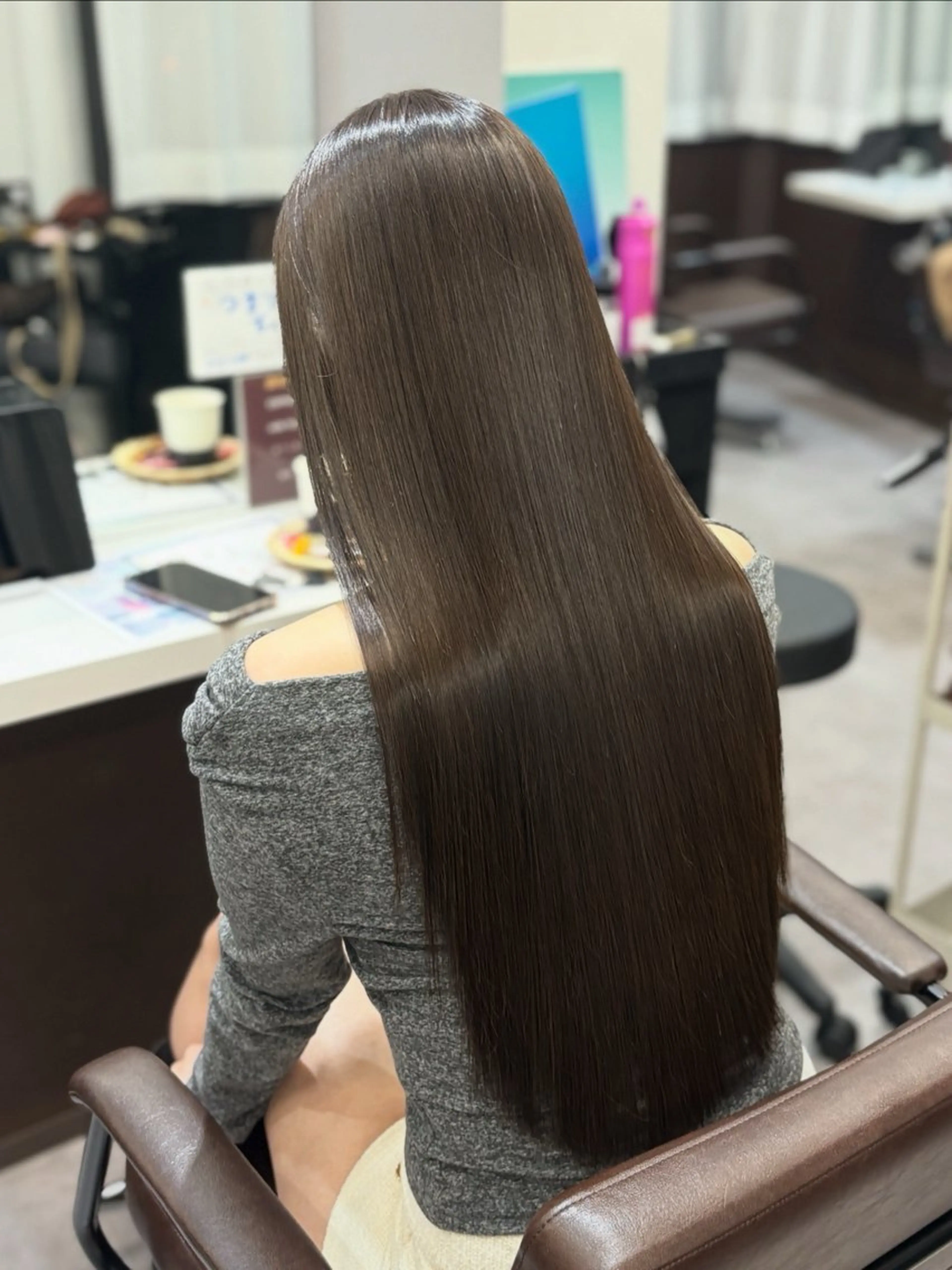 ロング カラー 韓国×髪質改善カラー 💎hinaのヘアスタイル