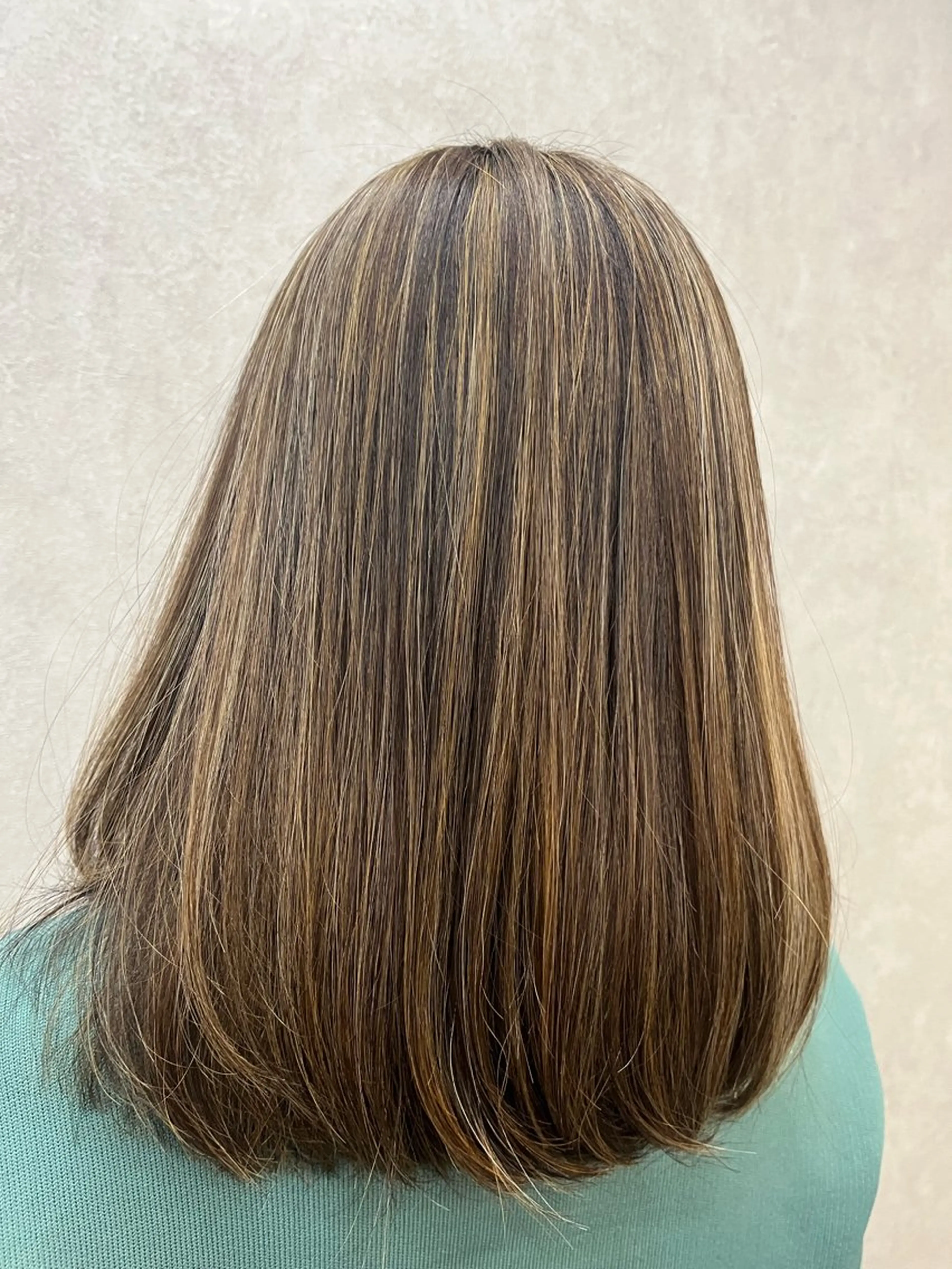 セミロング カラー カット ヘアカラー トリートメント Lamie所属・大人女子&髪改善専門 Nobuフリーランスのヘアスタイル