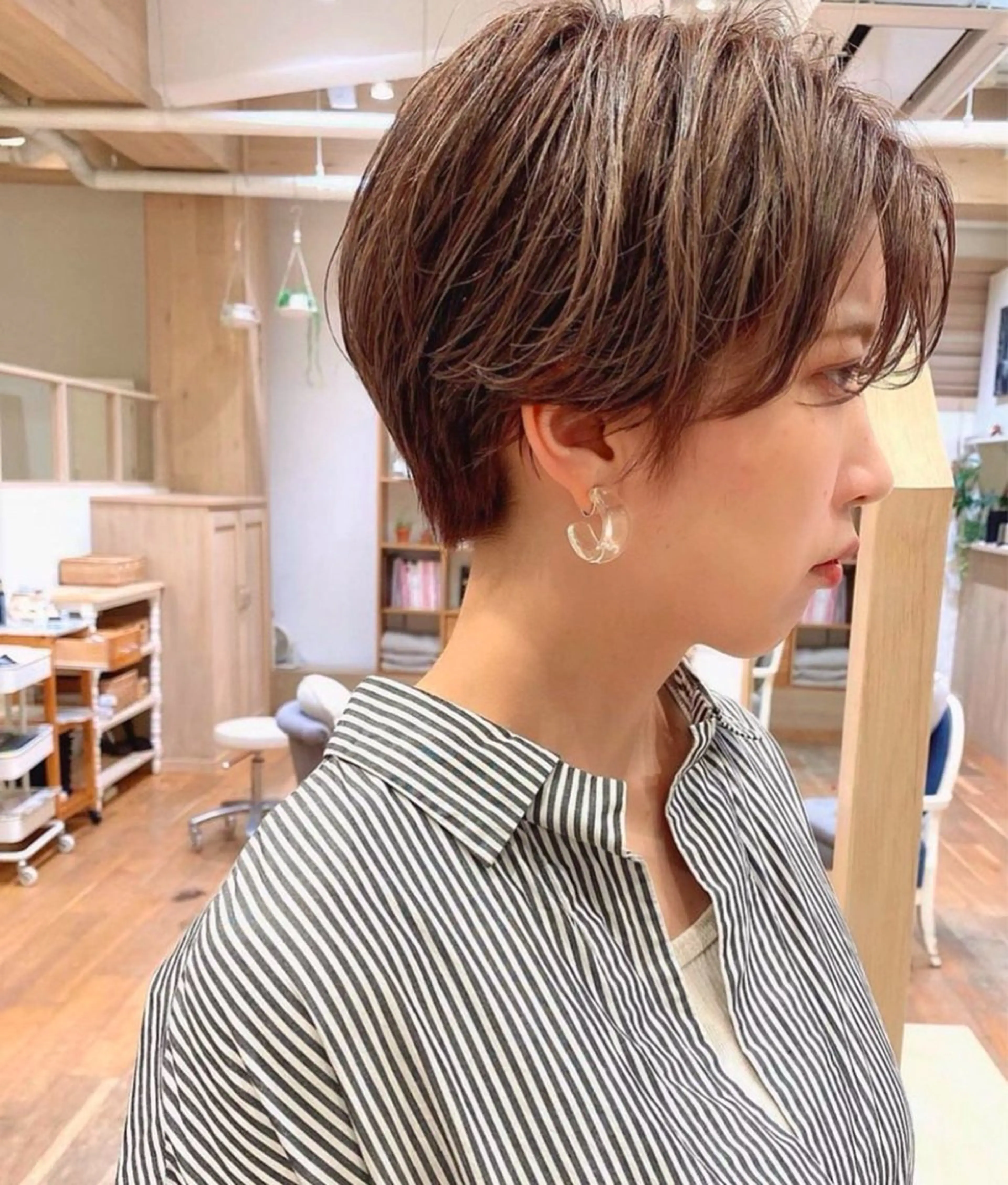 ショート 暖色カラー/ダブル カラー/名古屋/辻のヘアスタイル