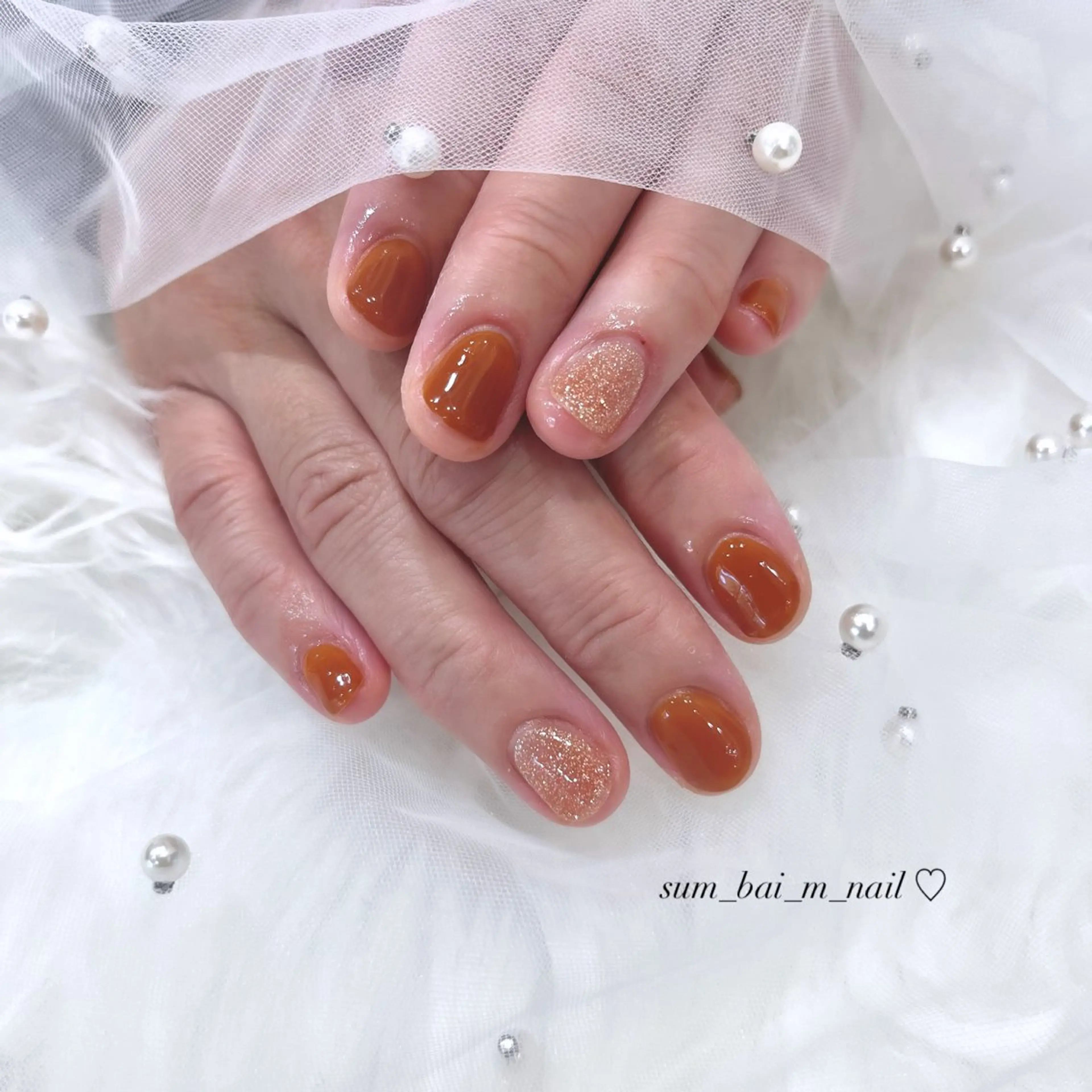 ネイル ハンドネイル サンバイエム所属・Sumbaim 熊本 / Rinka♡のネイルデザイン