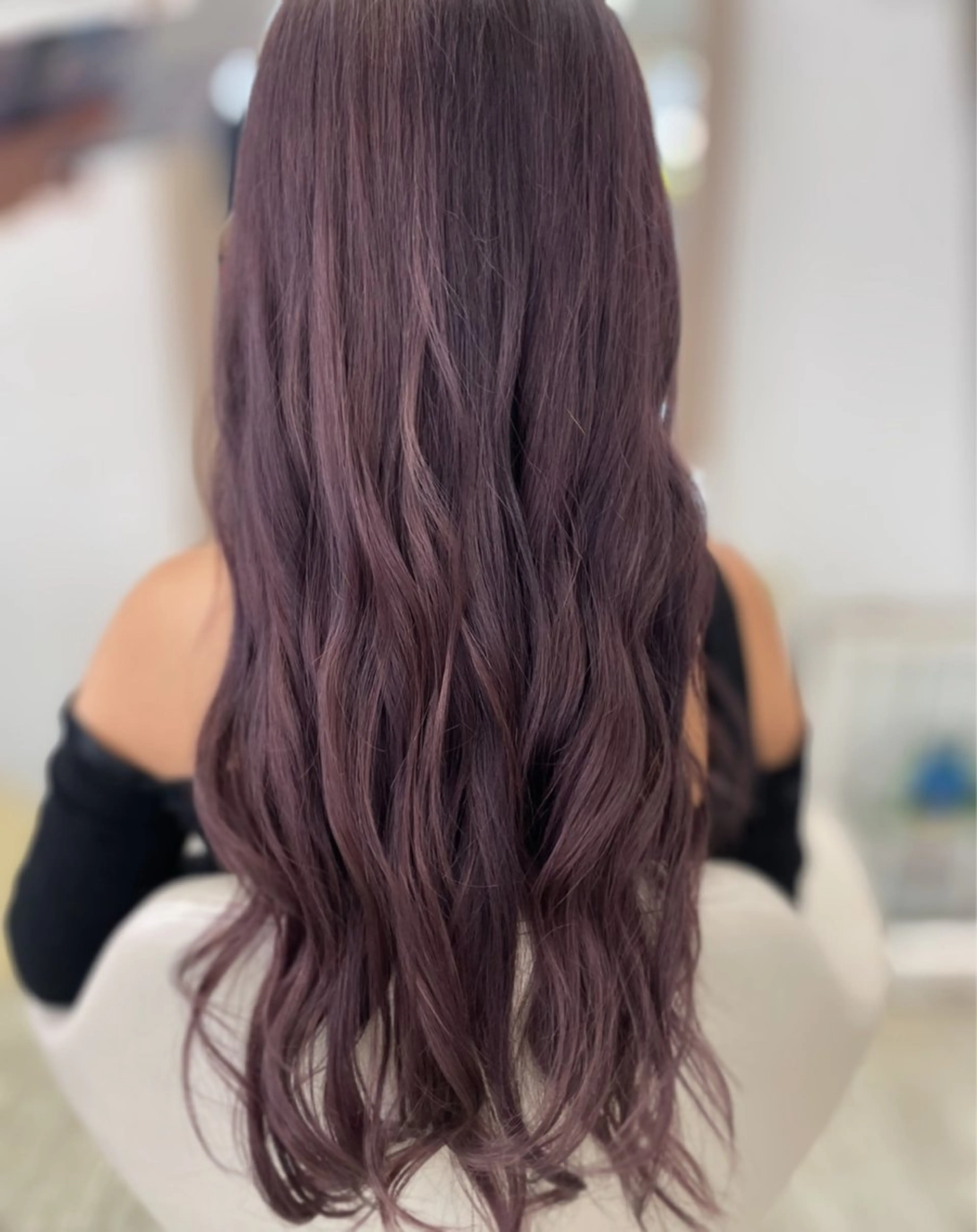 ロング カラー Ash銀座店💜 misaのヘアスタイル