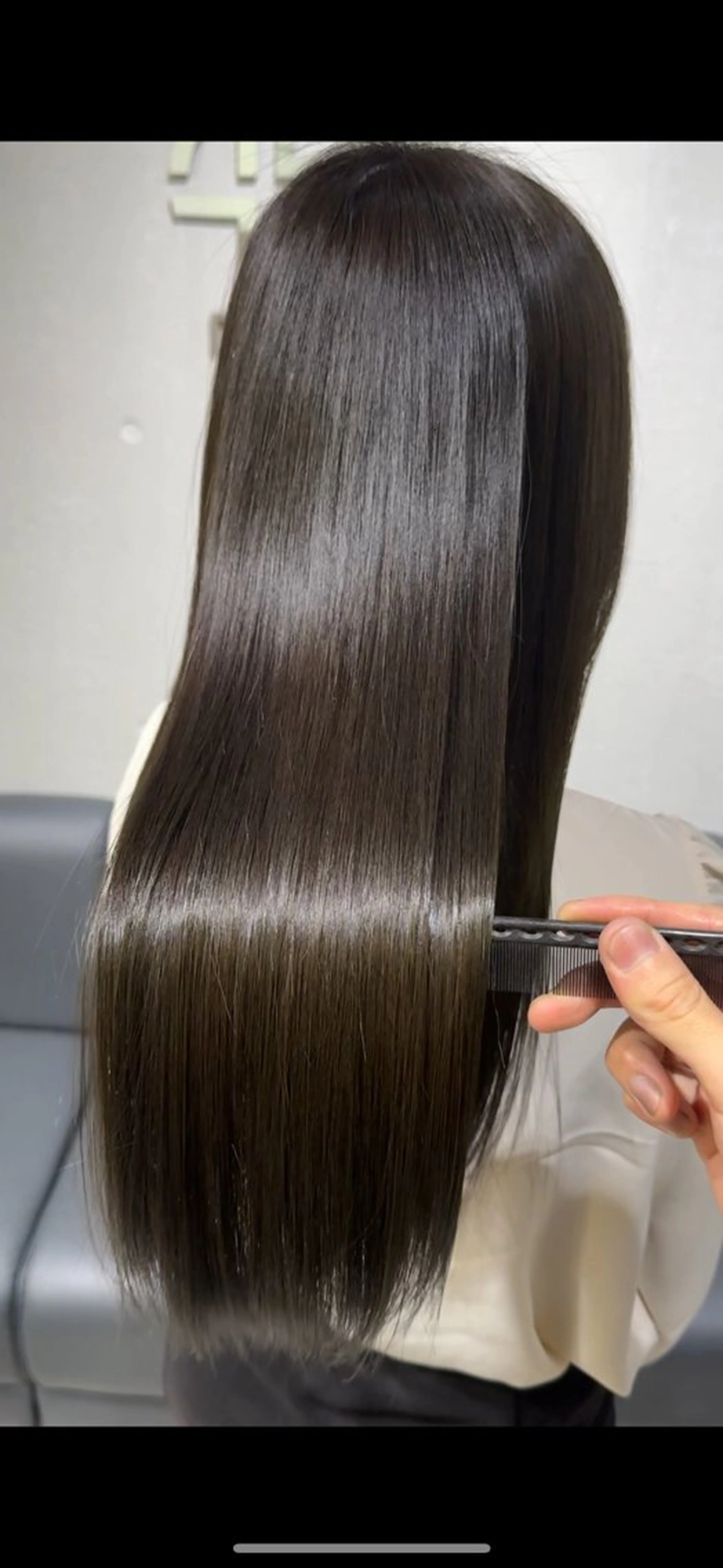 ロング 髪質改善 トリートメント ヘアカラー 年齢悩みを全て解消/ 白髪と癖毛　松本雄光のヘアスタイル