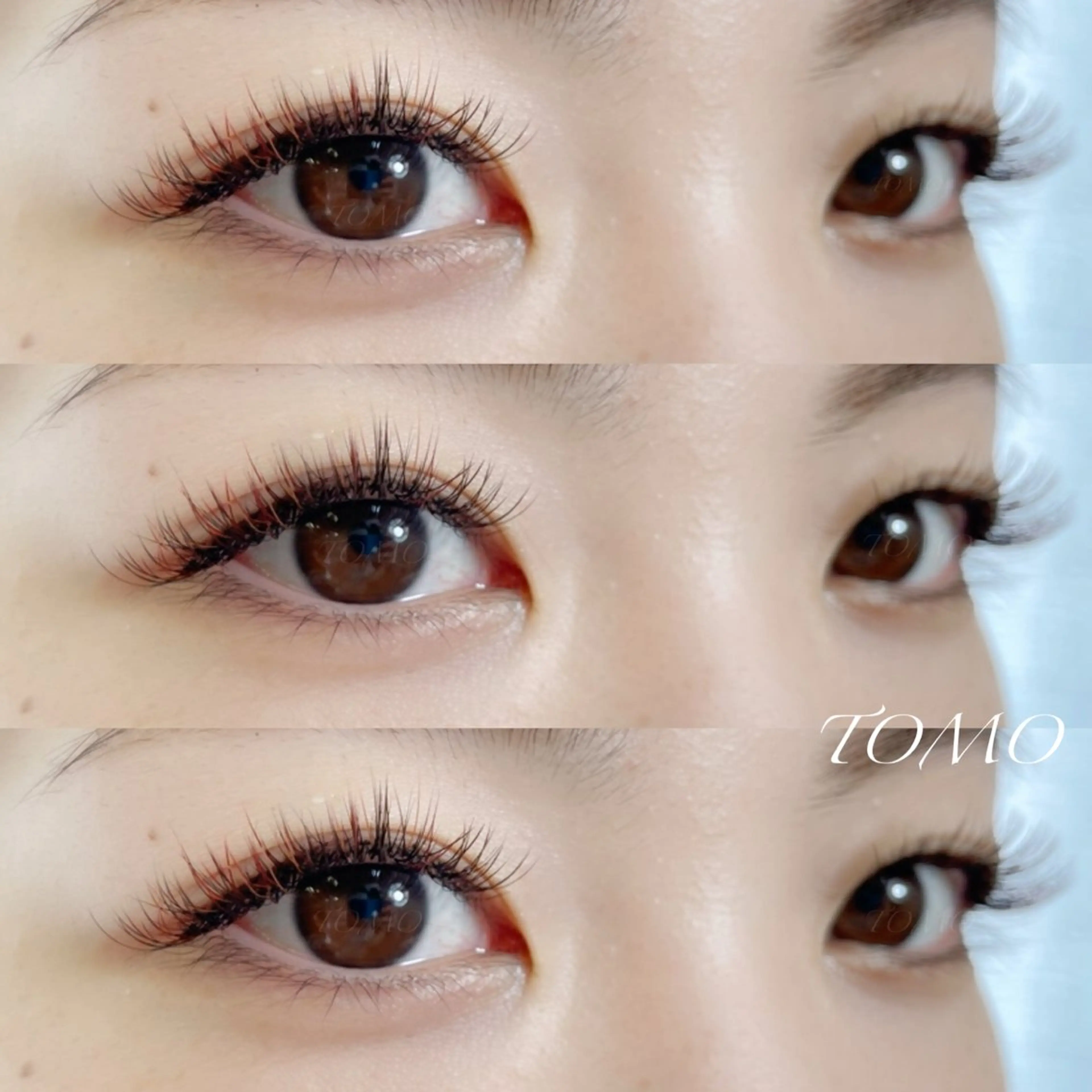 マツエク・マツパ バインドロック カラーマツエク フラットラッシュ 韓国風マツエク マツエク eneru by arto🌻TOMOのマツエク・マツパデザイン