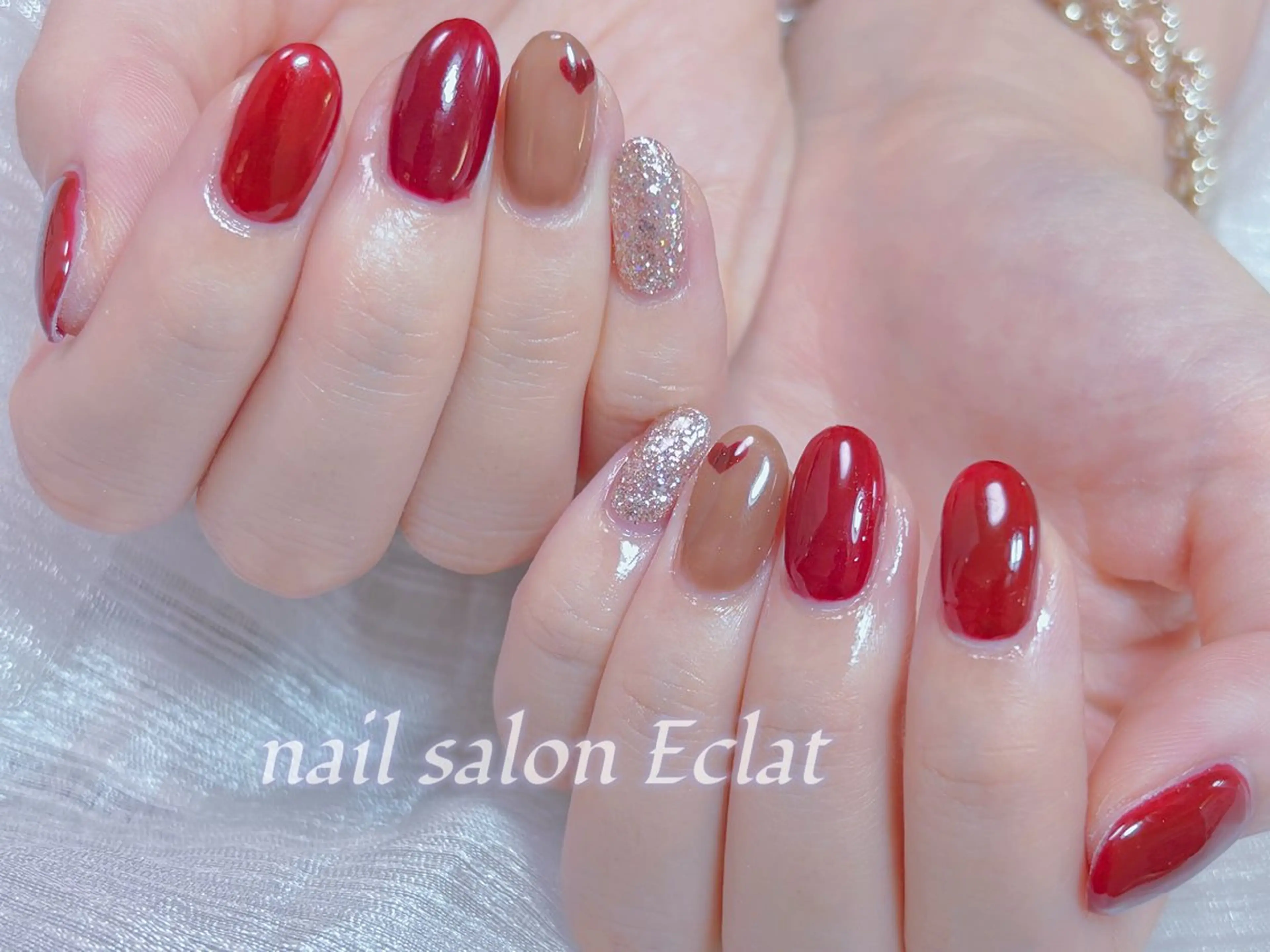 ネイル ネイルサロンエクラ 🫧Shizukaのネイルデザイン