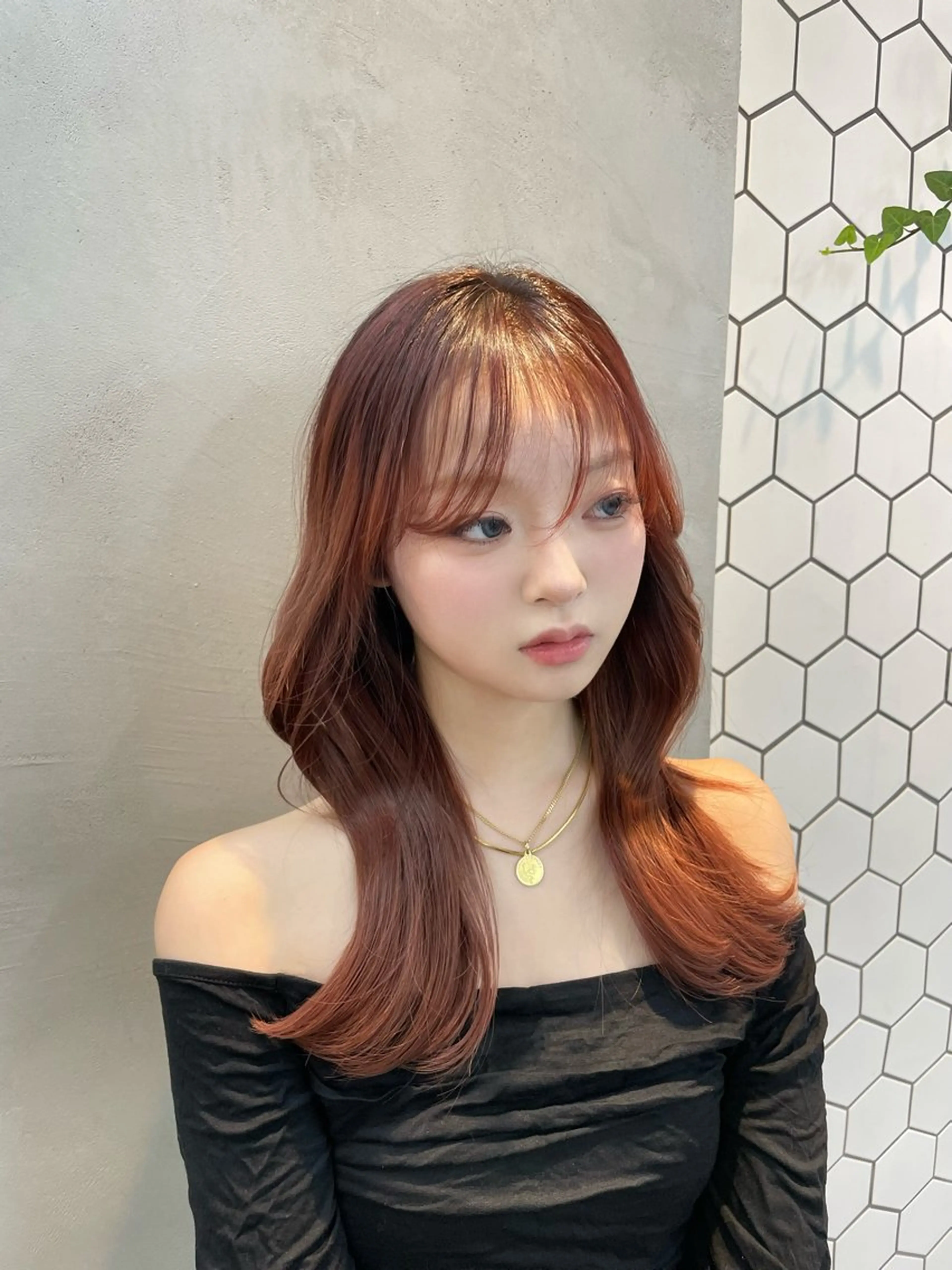 ロング 藤原 凜香のヘアスタイル