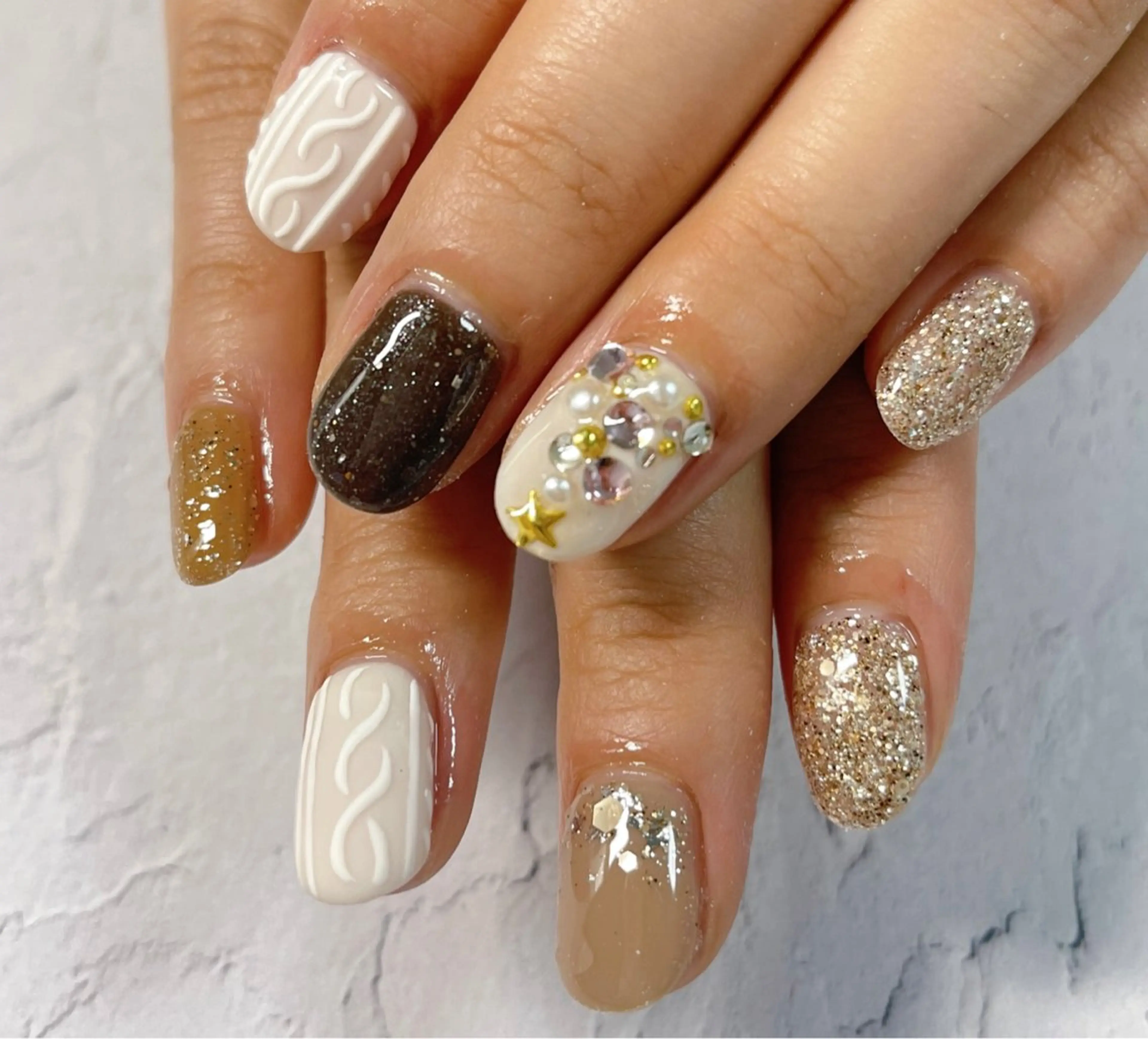 ネイル ハンドネイル celica所属・松田 由真のネイルデザイン