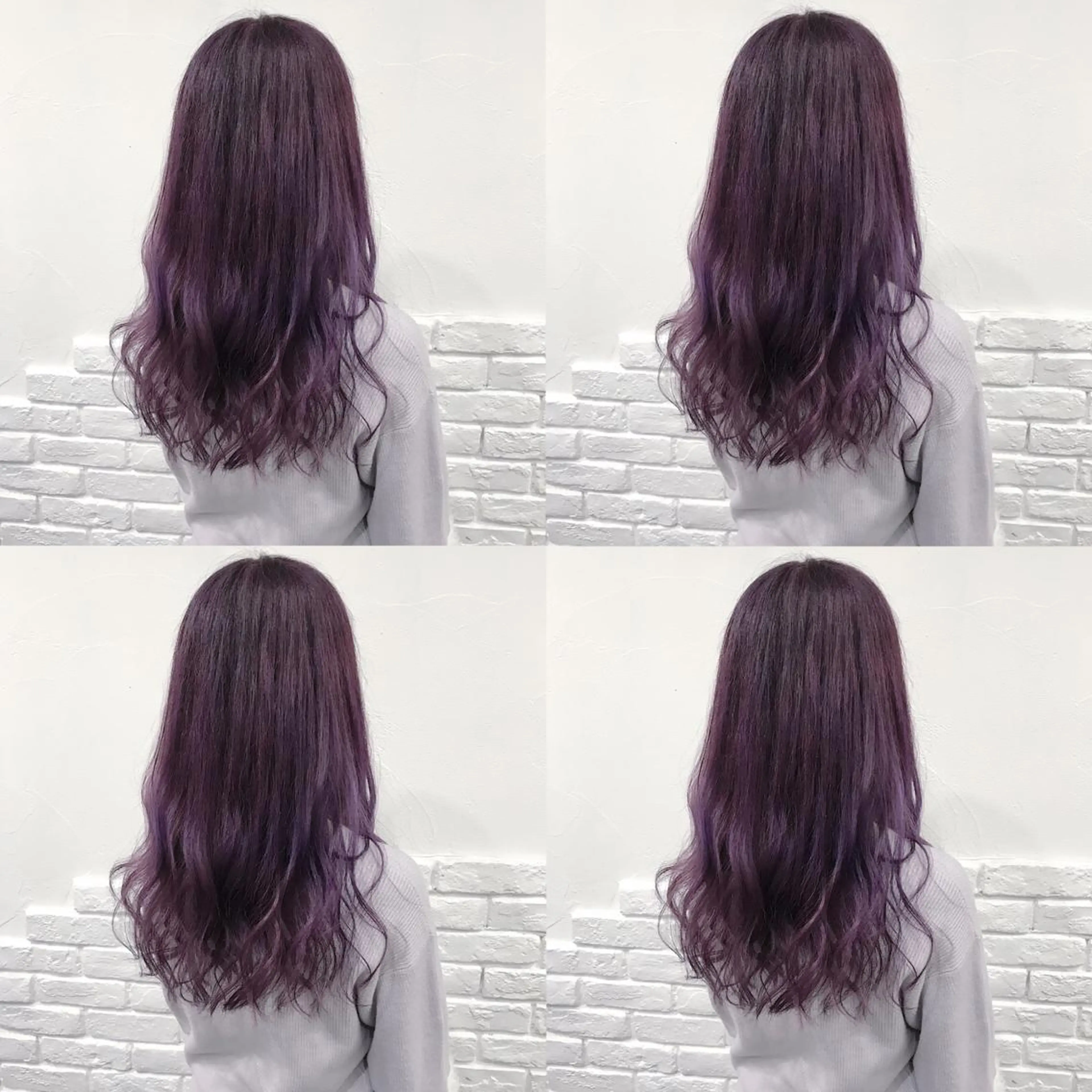 セミロング カラー ヘアアレンジ ヘアカラー トリートメント TAKUMAブリーチ /切りっぱなし🪽のヘアスタイル