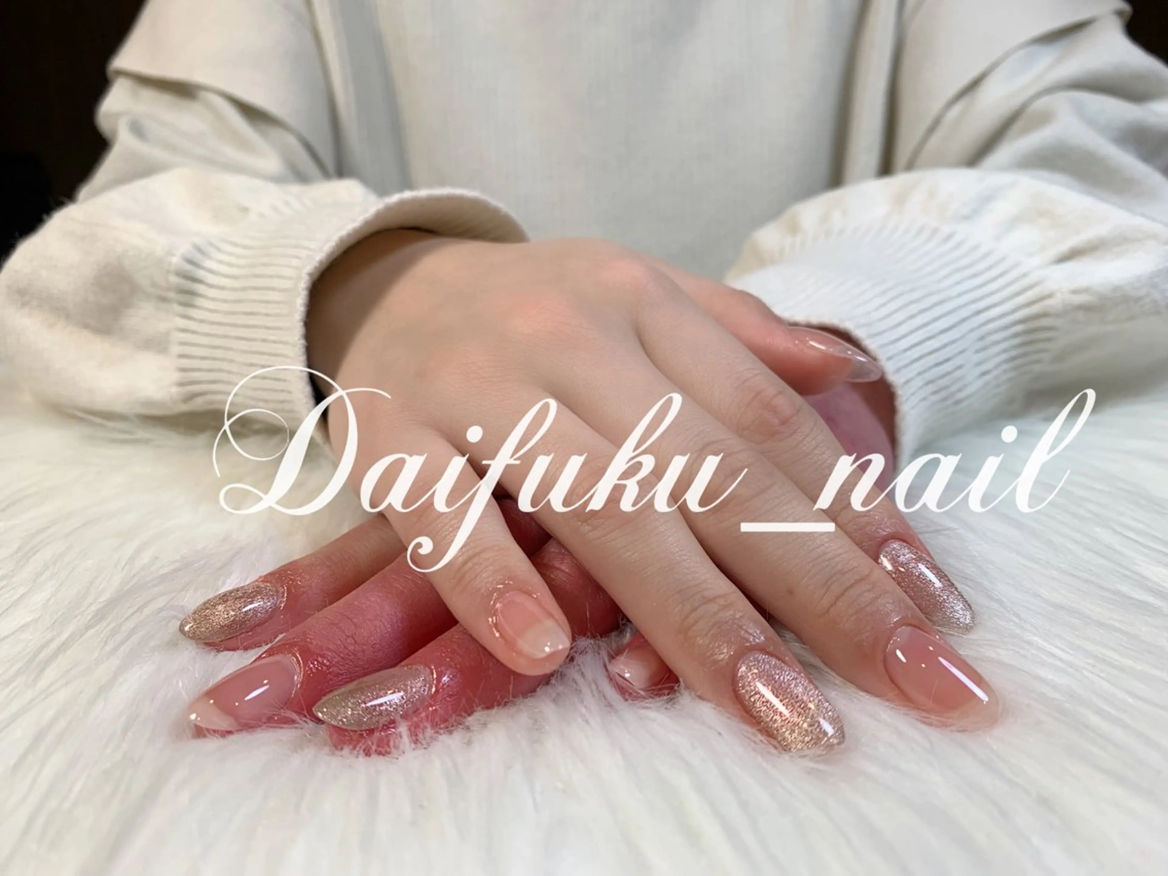 ミディアム ハンドネイル Daifuku_nails所属・Daifuku nailsのネイルデザイン