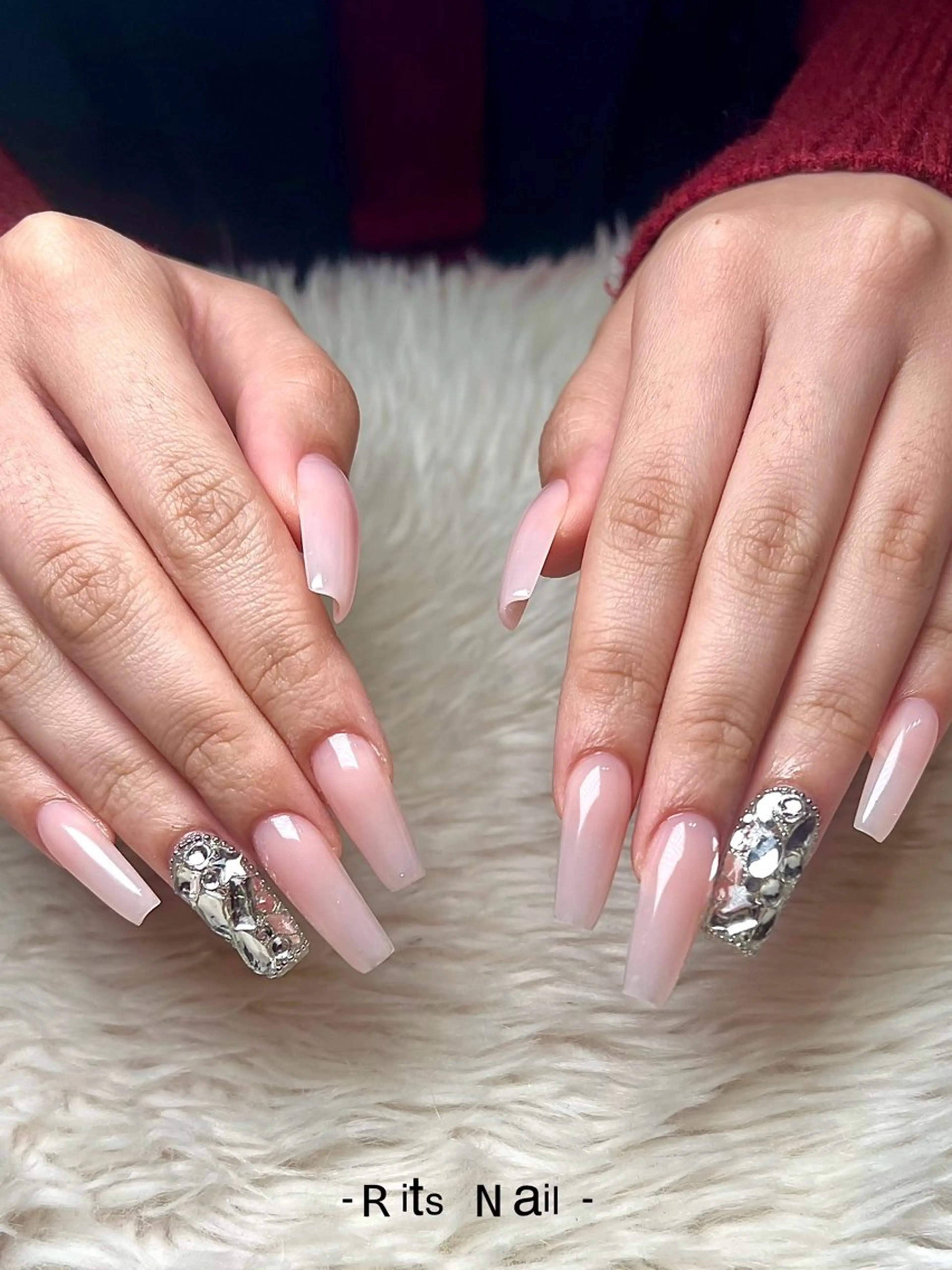 ネイル スカルプネイル Rits Nail 👽HARUTOのネイルデザイン