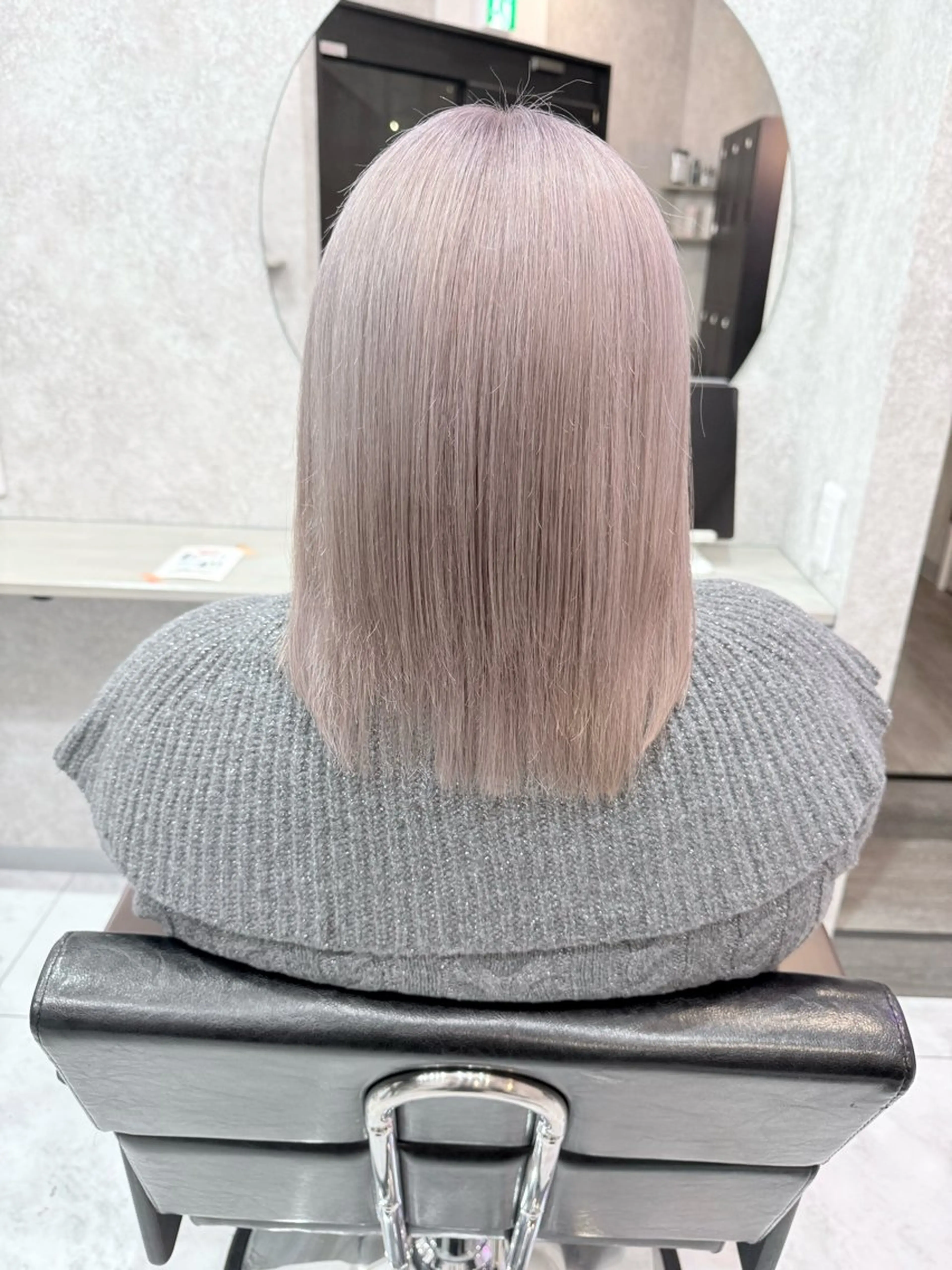 ショート カラー 🌺ハイトーン🌺 矢葺 なぎさ🌺🌺のヘアスタイル