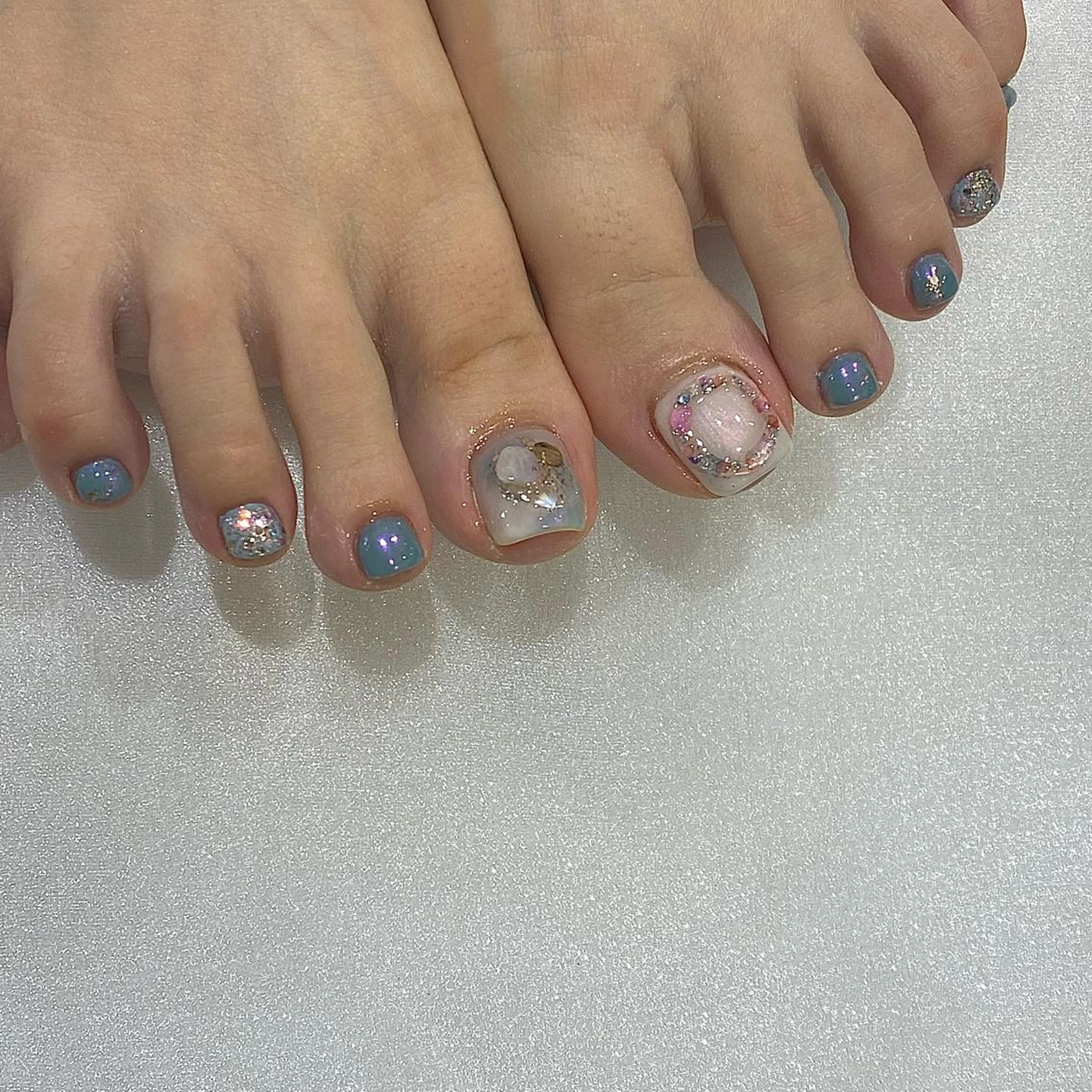 【 新規･再来🐚】Footネイル盛り放題♥の写真