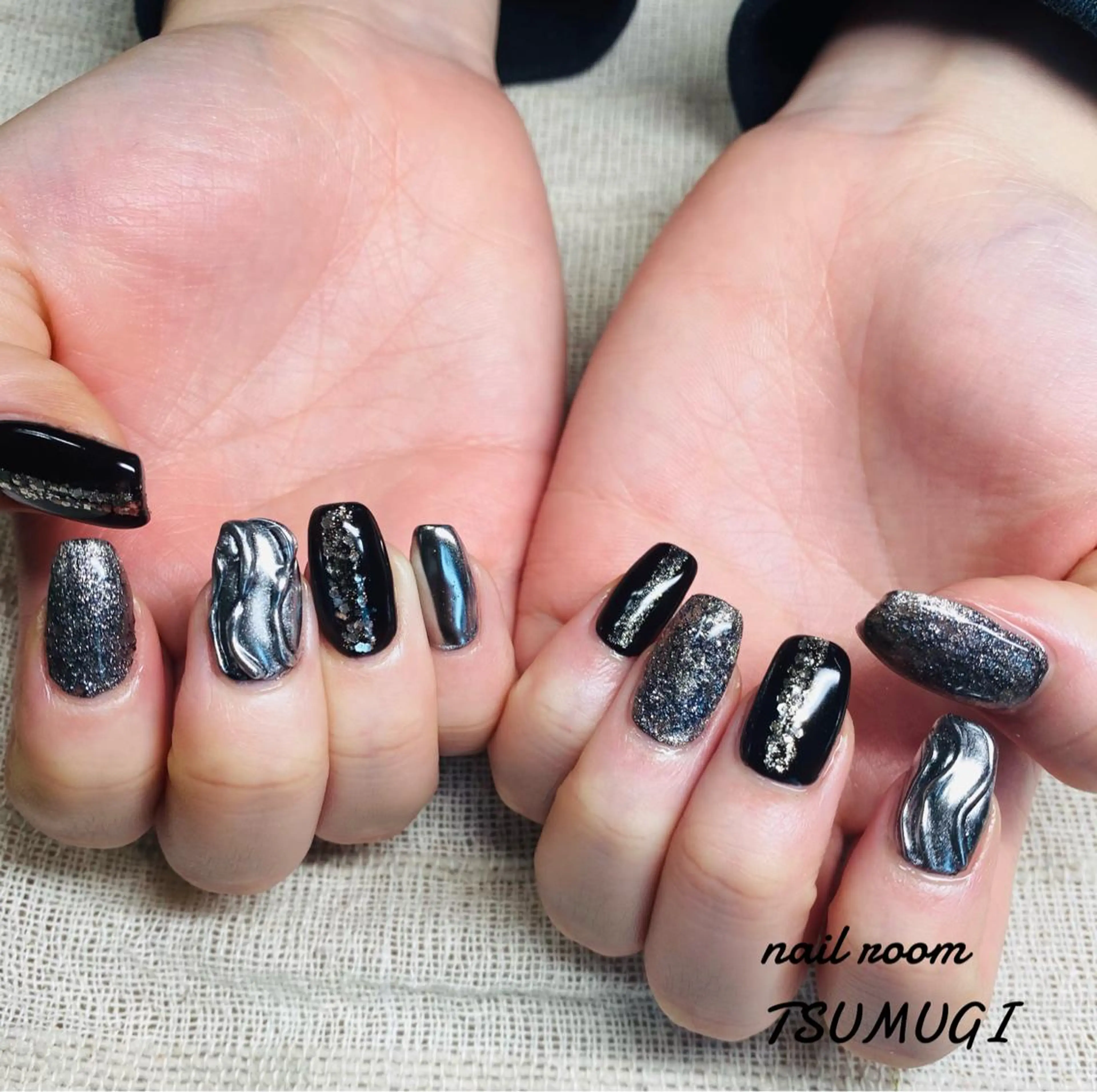 ネイル ハンドネイル nailroom TSUMUGIのネイルデザイン