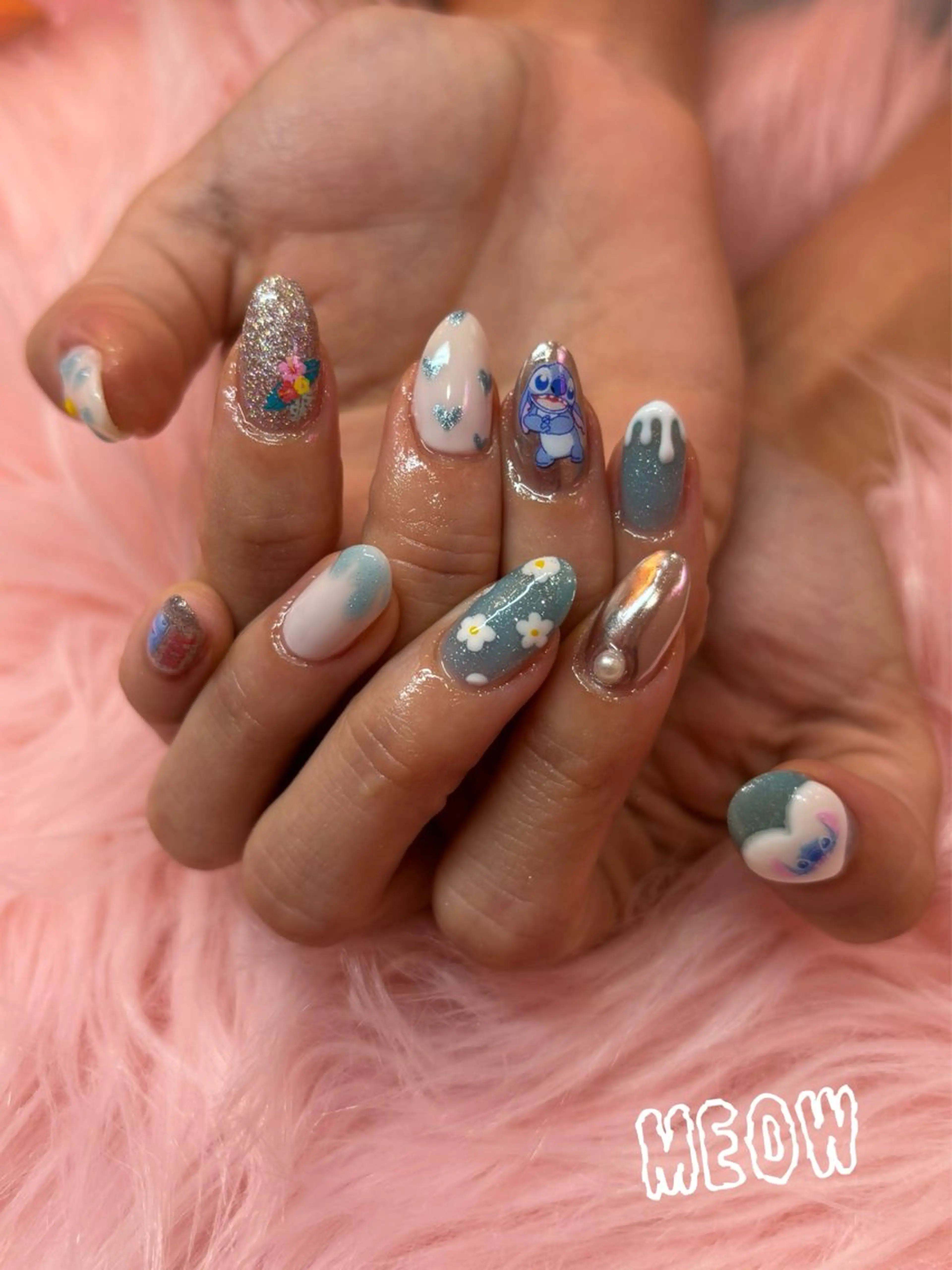 ネイル ハンドネイル MEOW RANのネイルデザイン