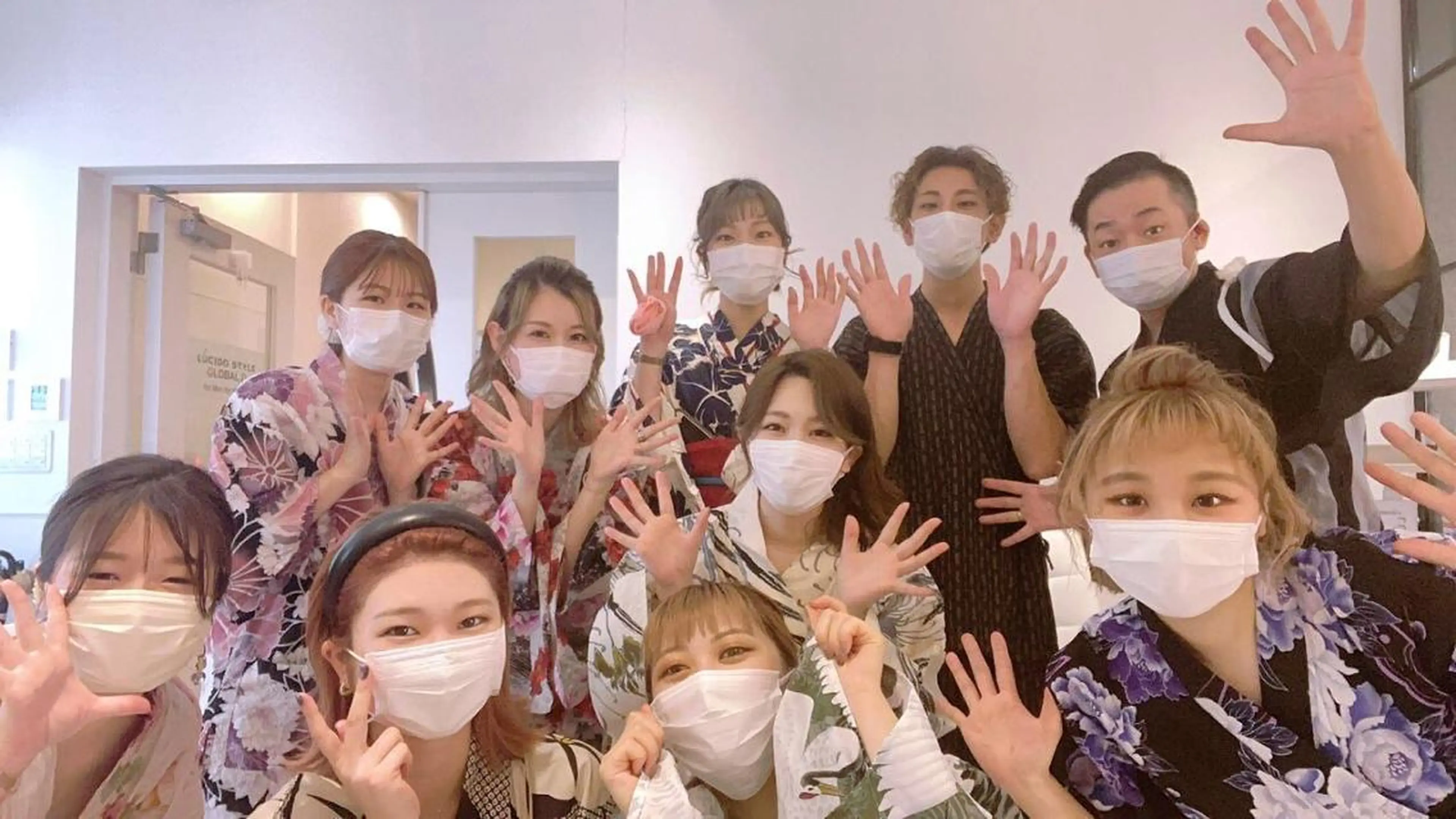 ミディアム カラー パーマ ヘアアレンジ メンズ キッズ ネイル マツエク・マツパ 学生(メンズ向け) 学生 浴衣 ロングネイル unu hair所属・藤井 仁紀のヘアスタイル